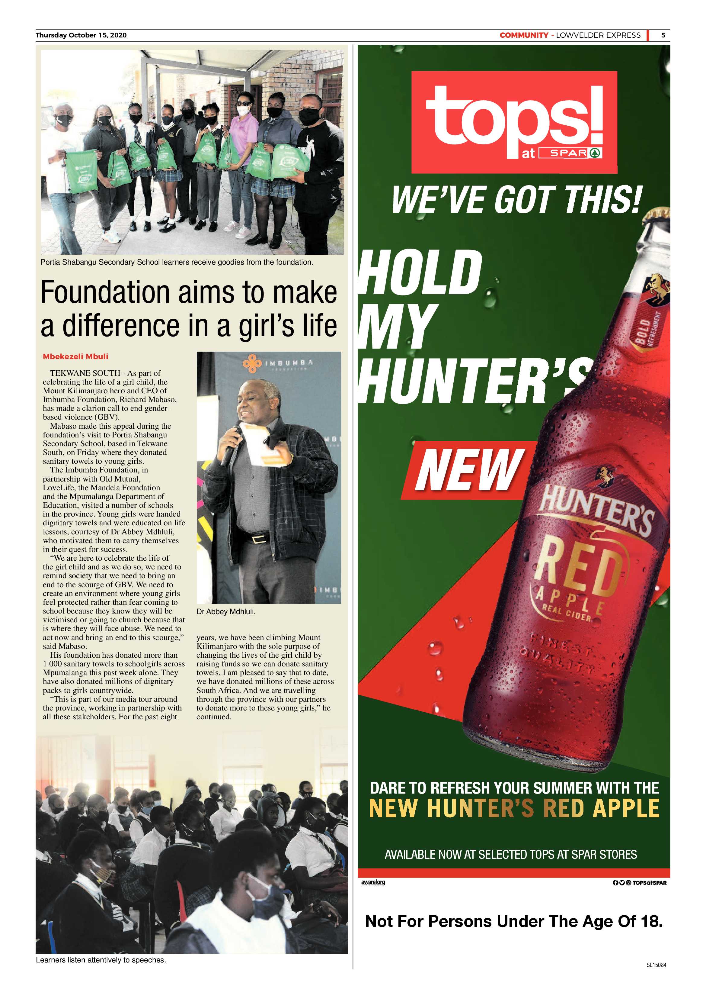 Lowvelder Express 15 October 2020 page 5