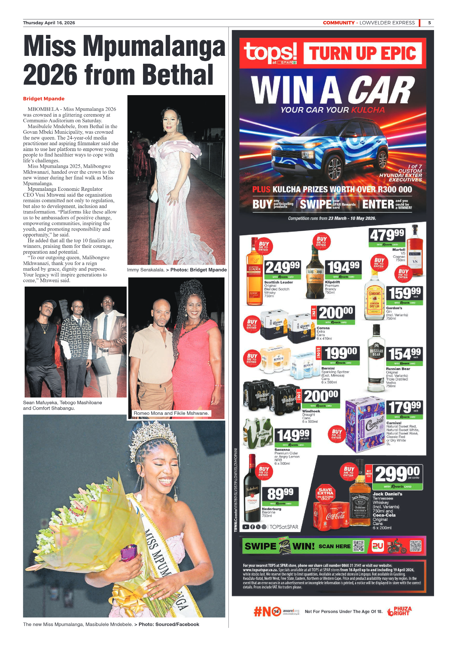 Lowvelder Express 16 April 2026 page 5