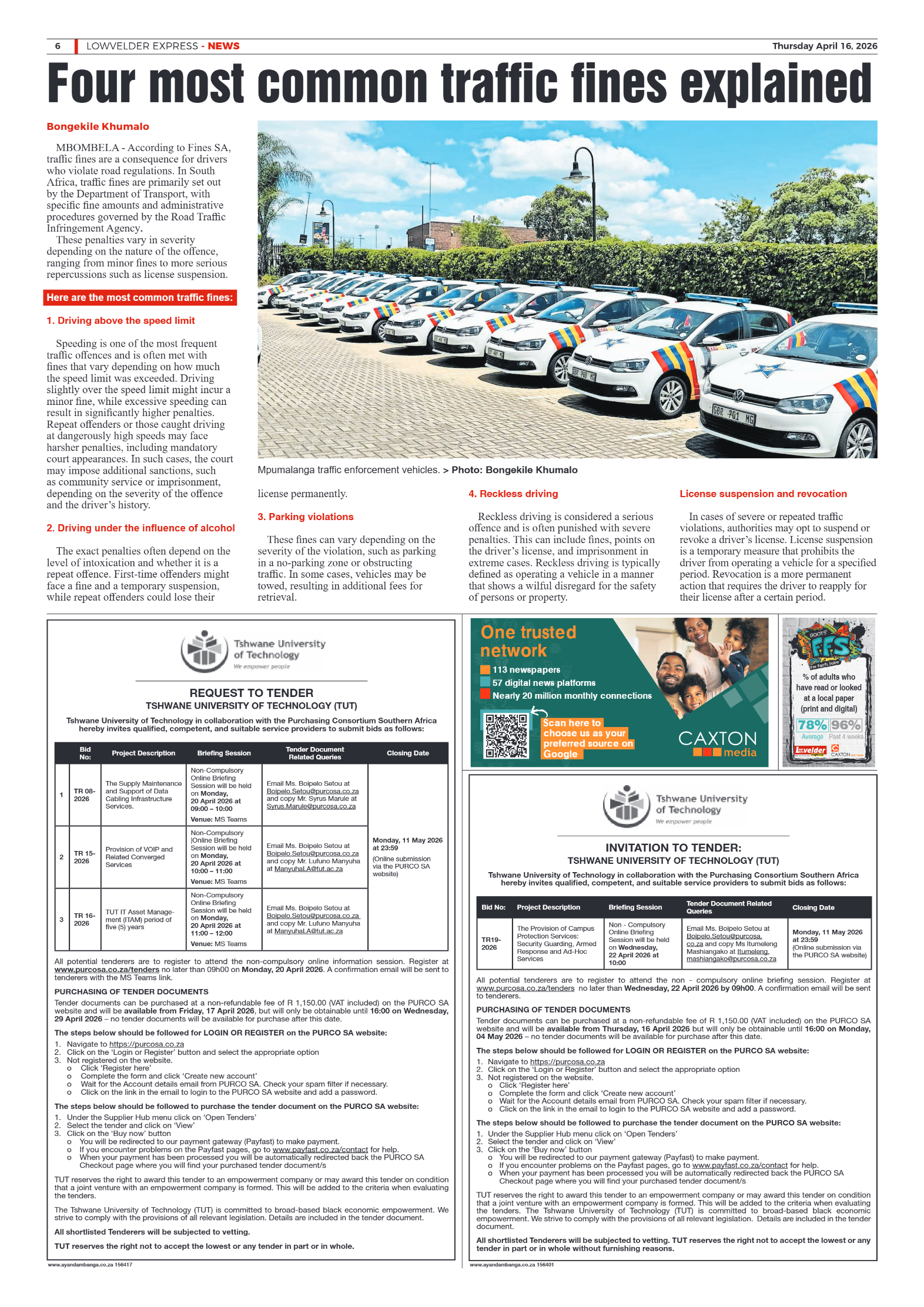 Lowvelder Express 16 April 2026 page 6