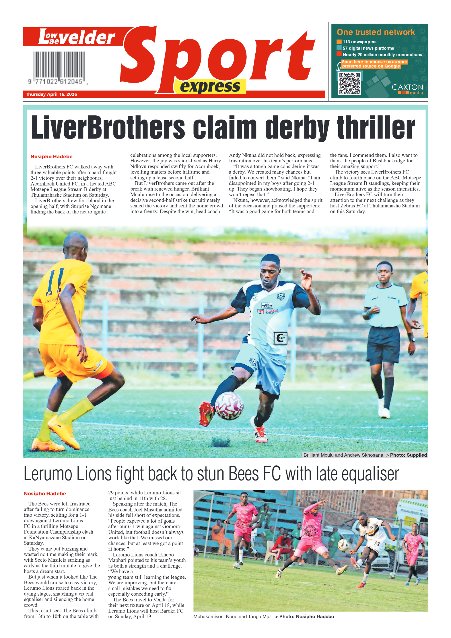 Lowvelder Express 16 April 2026 page 8