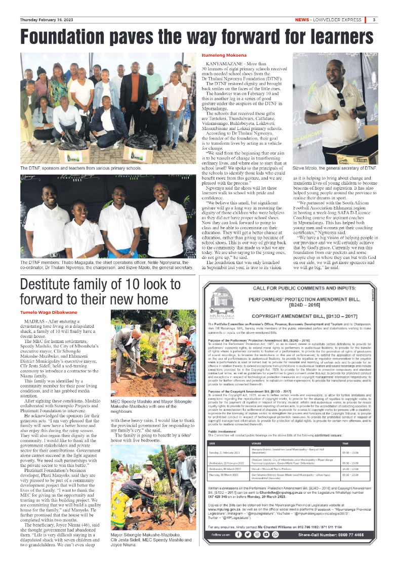 Lowvelder Express 16 February 2023 page 3