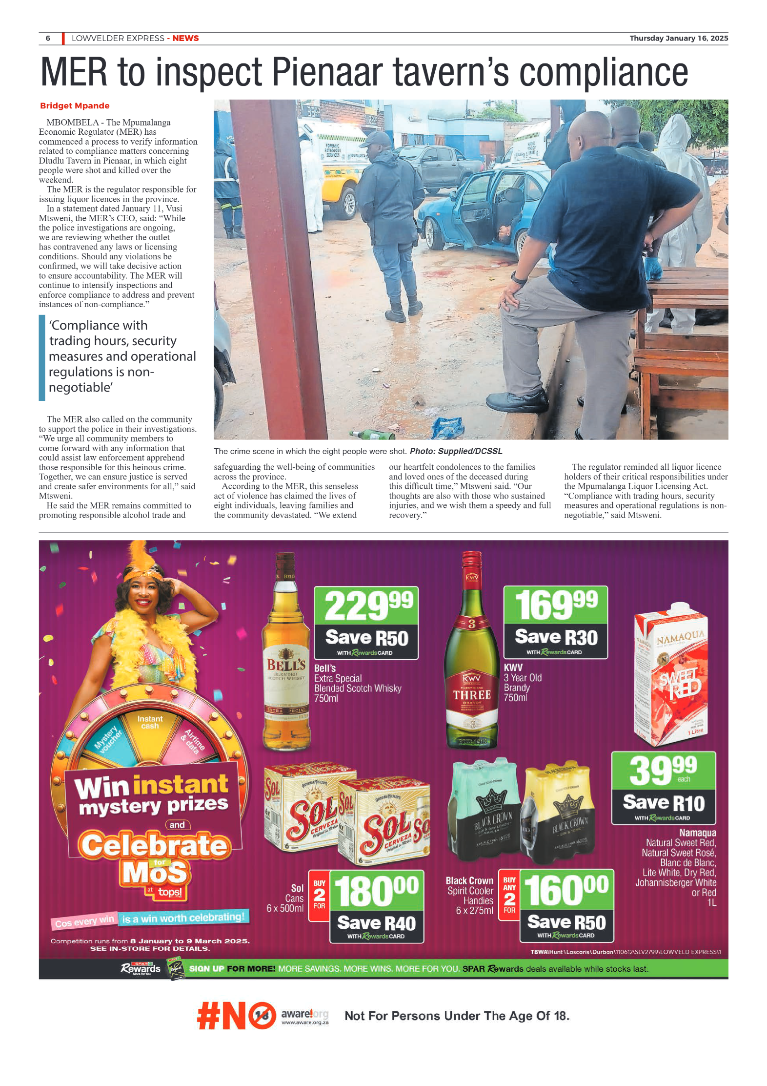 Lowvelder Express 16 January 2025 page 6