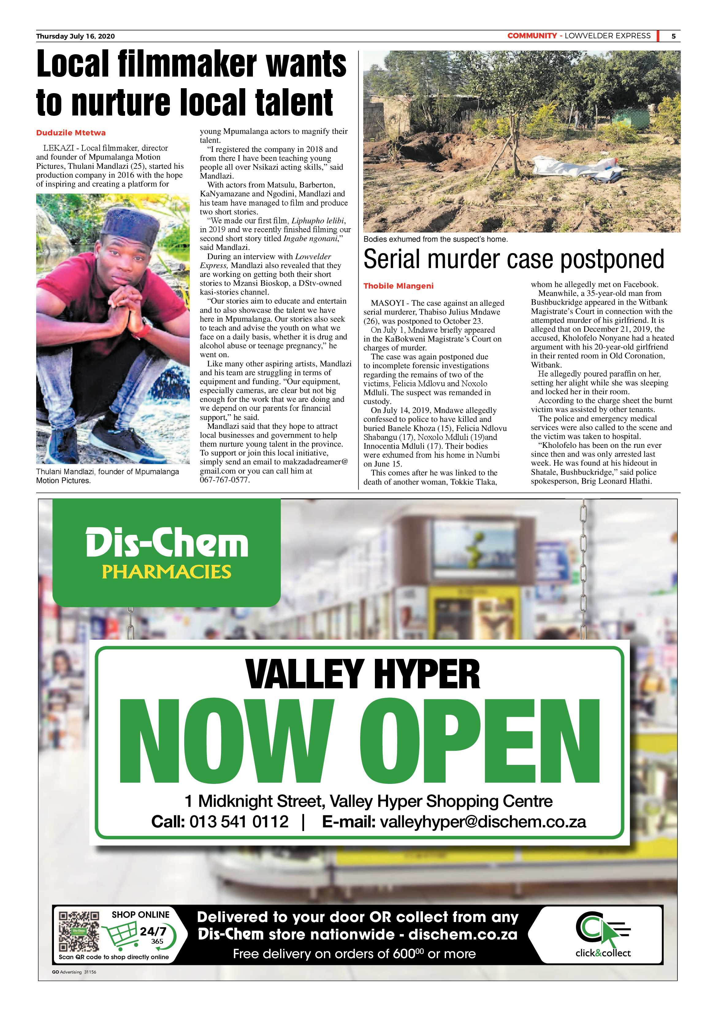 Lowvelder Express 16 July 2020 page 5