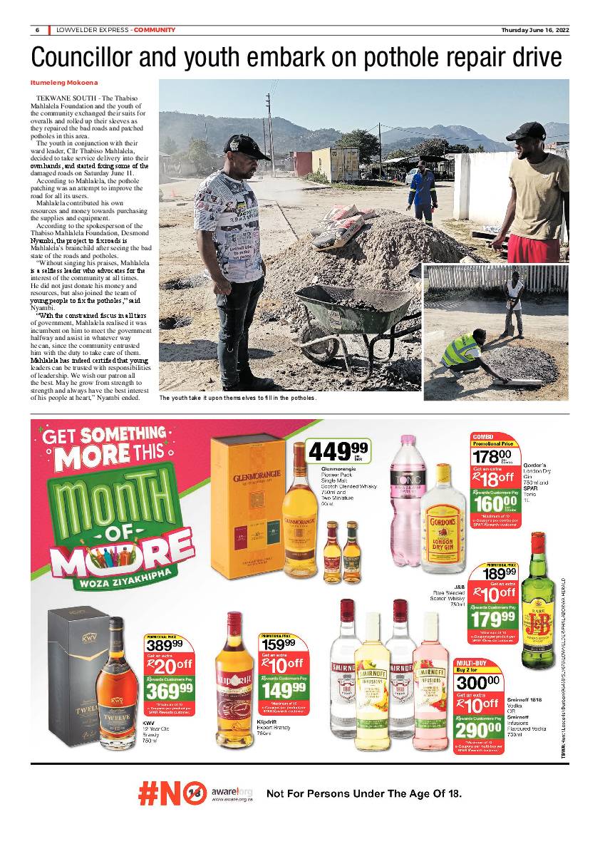 Lowvelder Express 16 June 2022 page 6