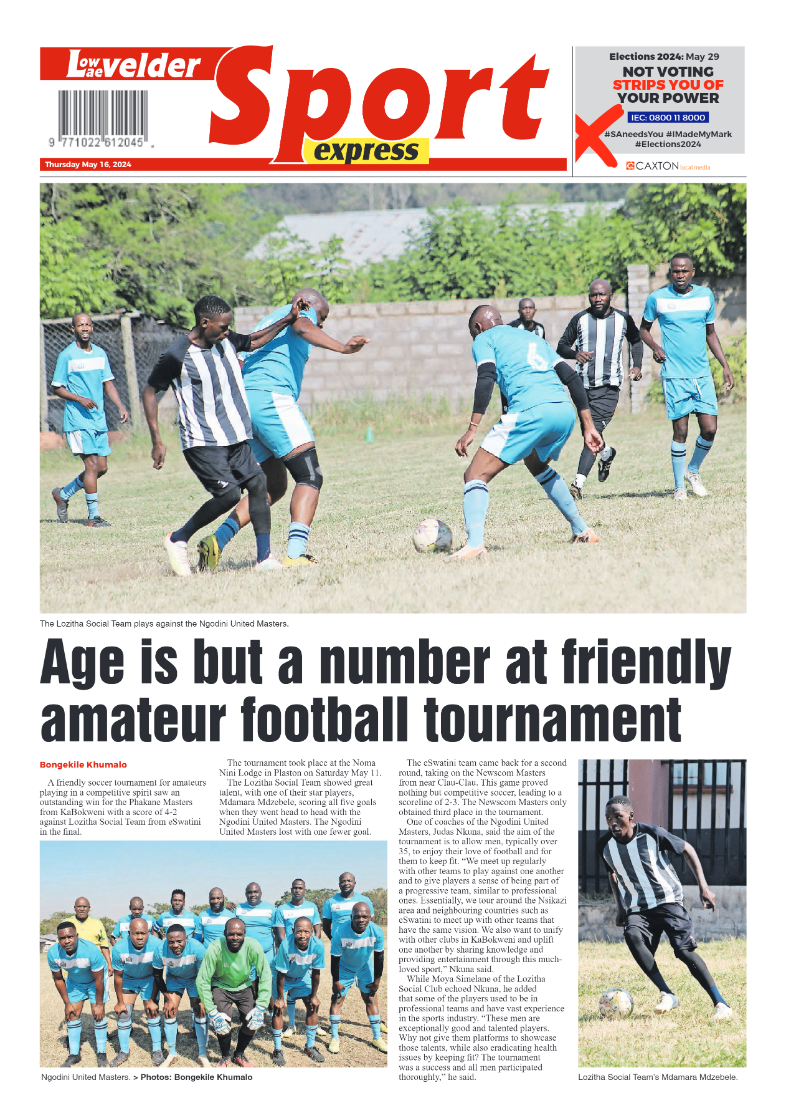 Lowvelder Express 16 May 2024 page 12