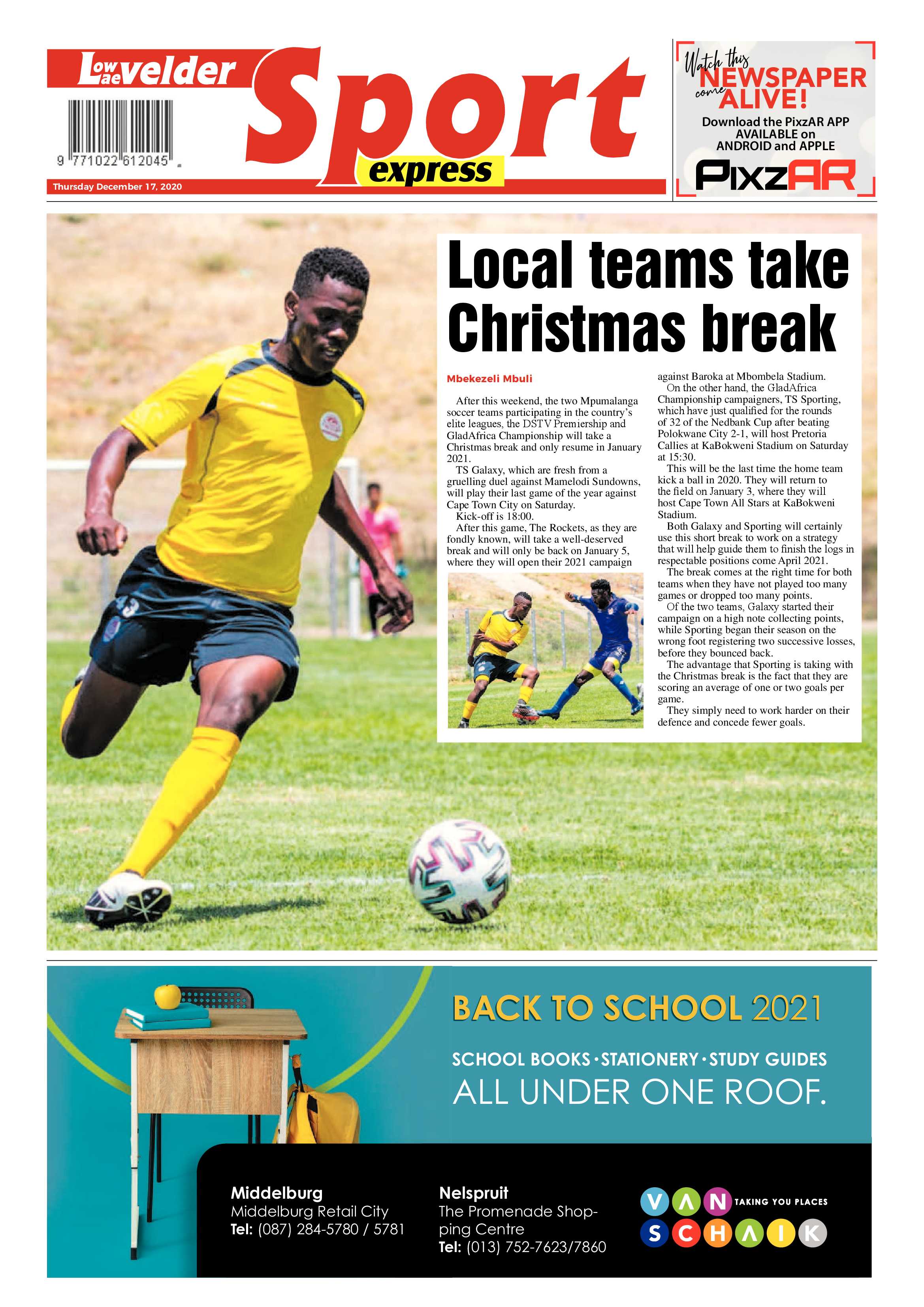 Lowvelder Express 17 December 2020 page 12