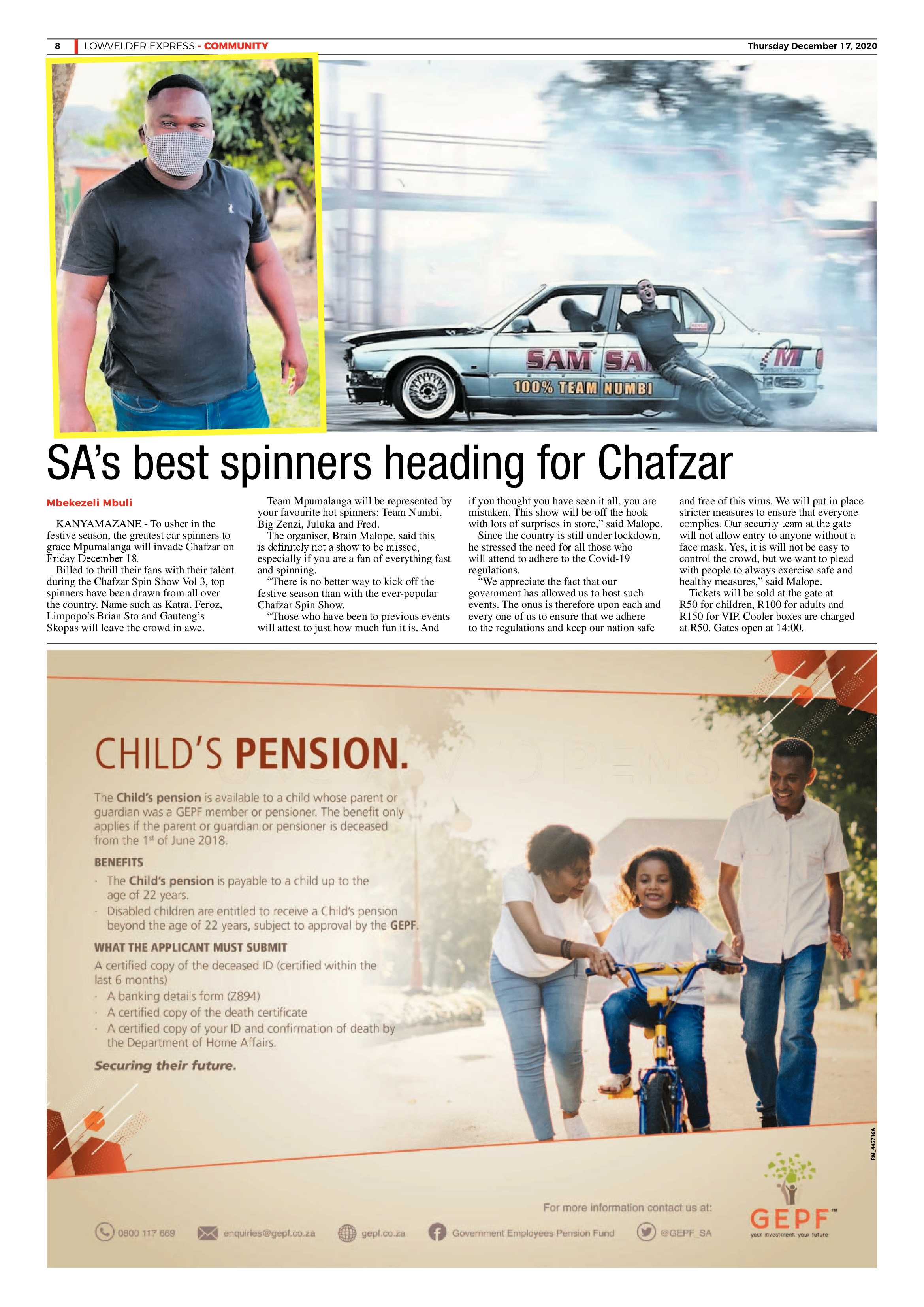 Lowvelder Express 17 December 2020 page 8