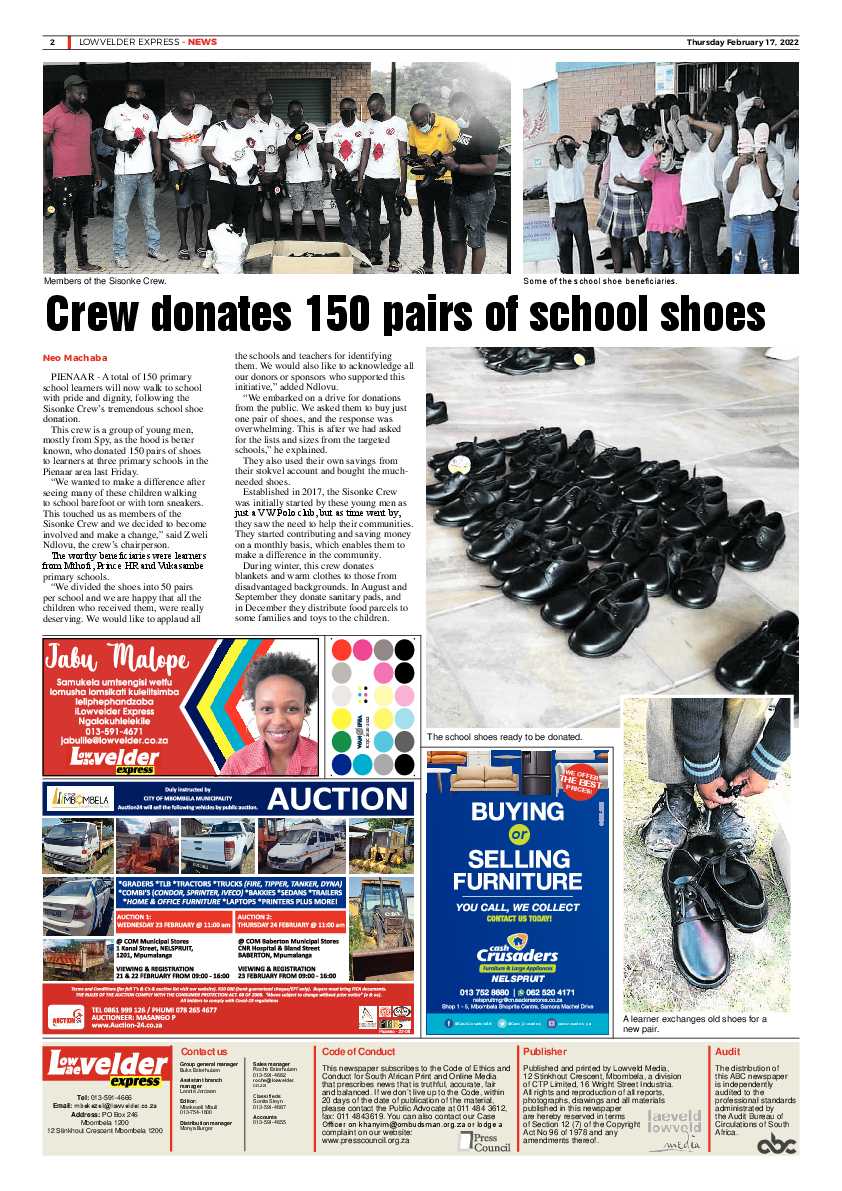 Lowvelder Express 17 February 2022 page 2