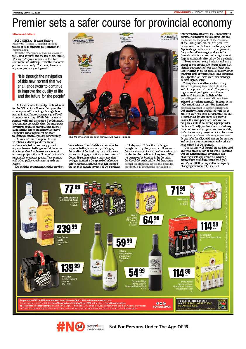 Lowvelder Express 17 June 2021 page 9
