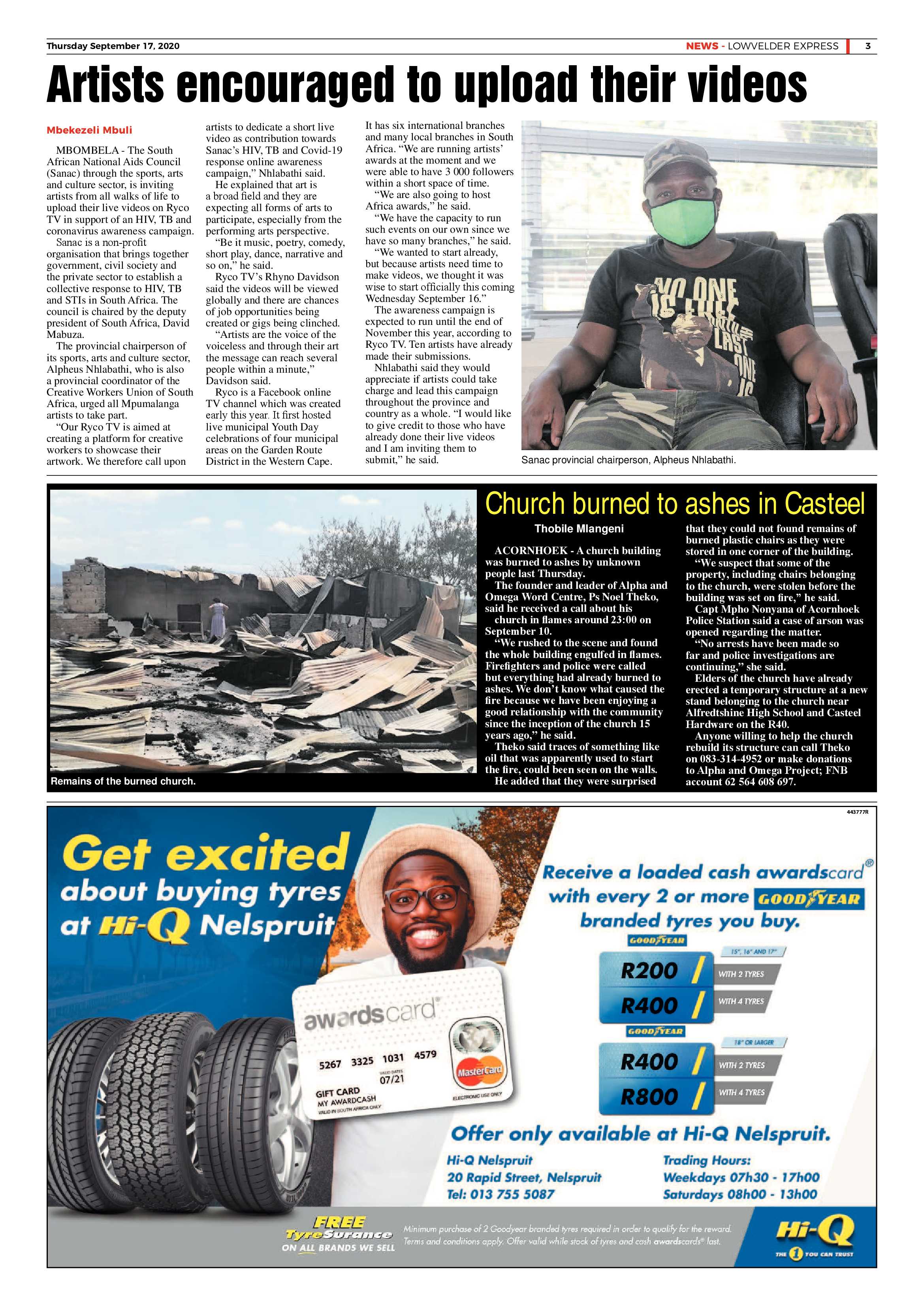 Lowvelder Express 17 September 2020 page 3