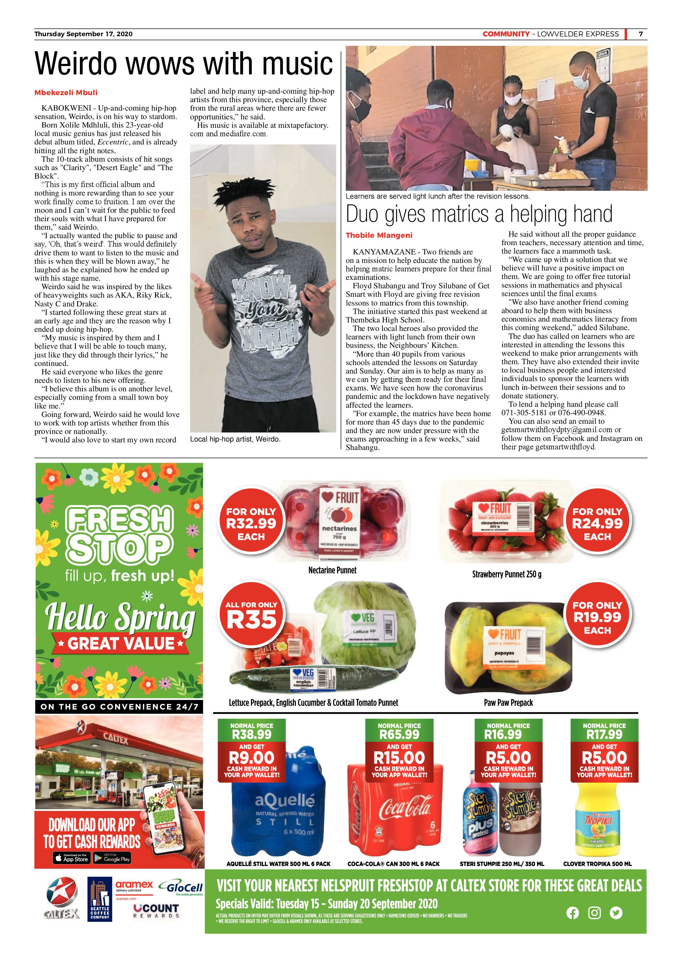 Lowvelder Express 17 September 2020 page 7