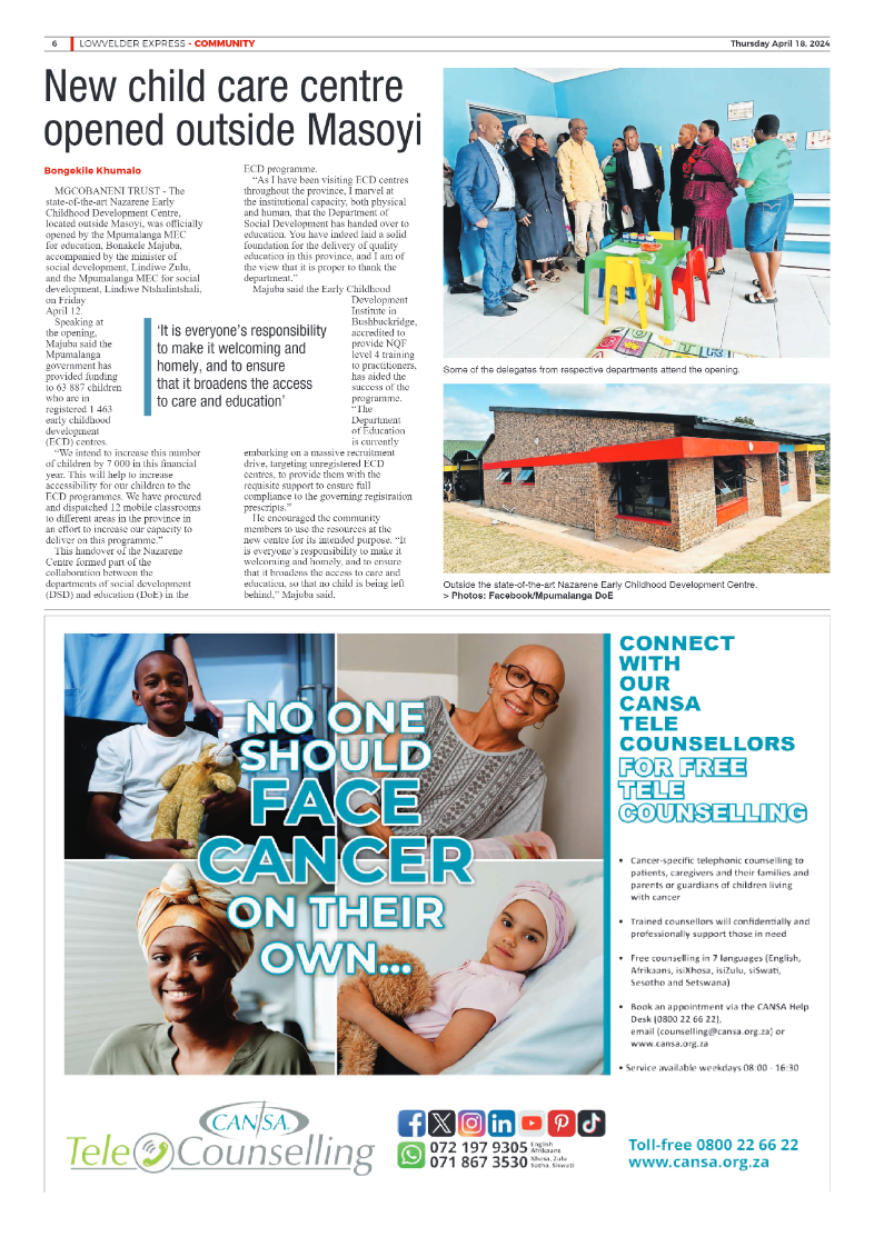 Lowvelder Express 18 April 2024 page 6