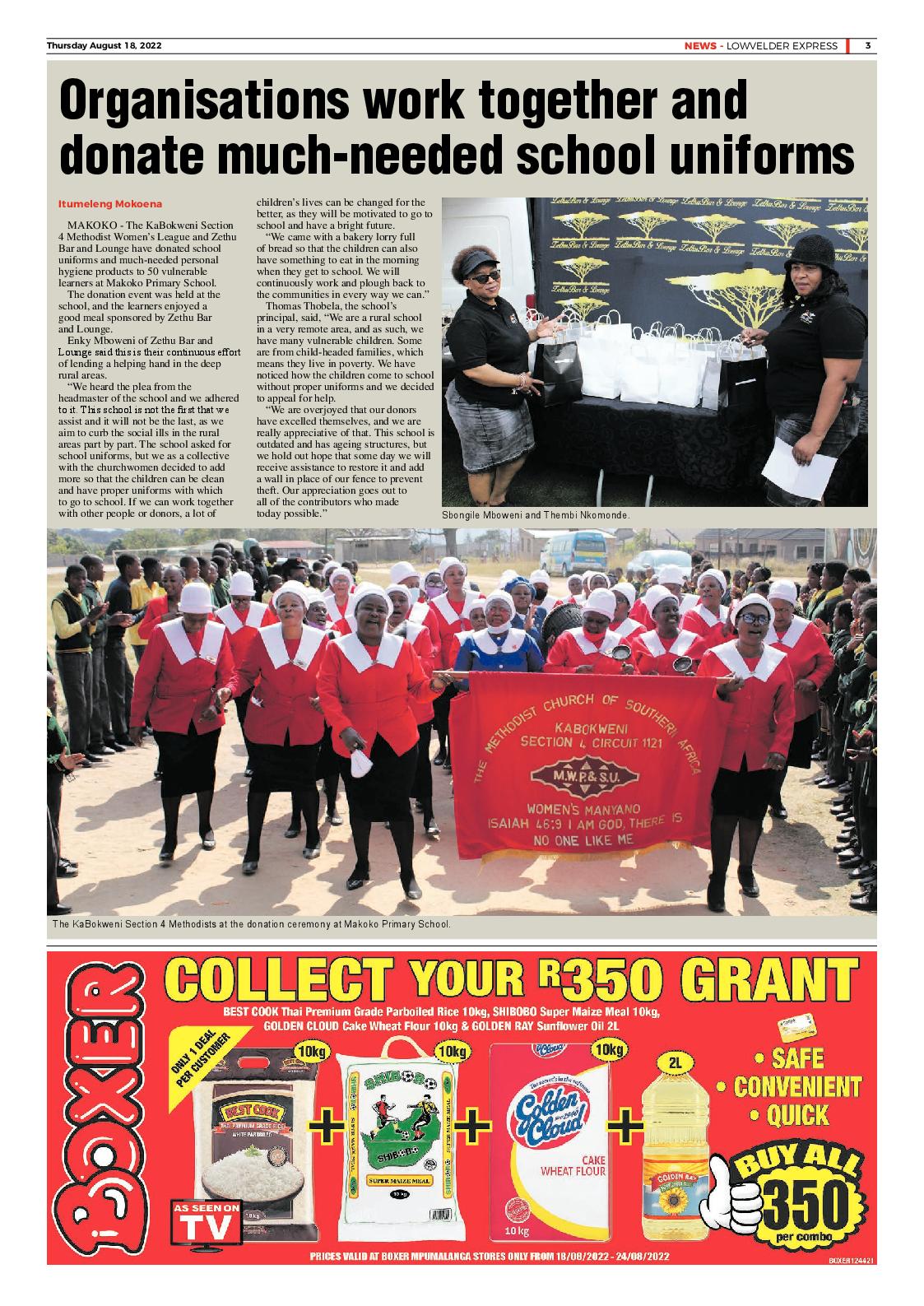 Lowvelder Express 18 August 2022 page 3