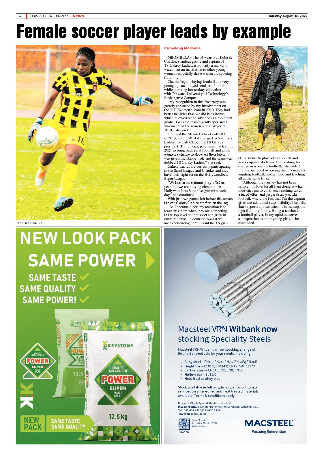 Lowvelder Express 18 August 2022 page 4