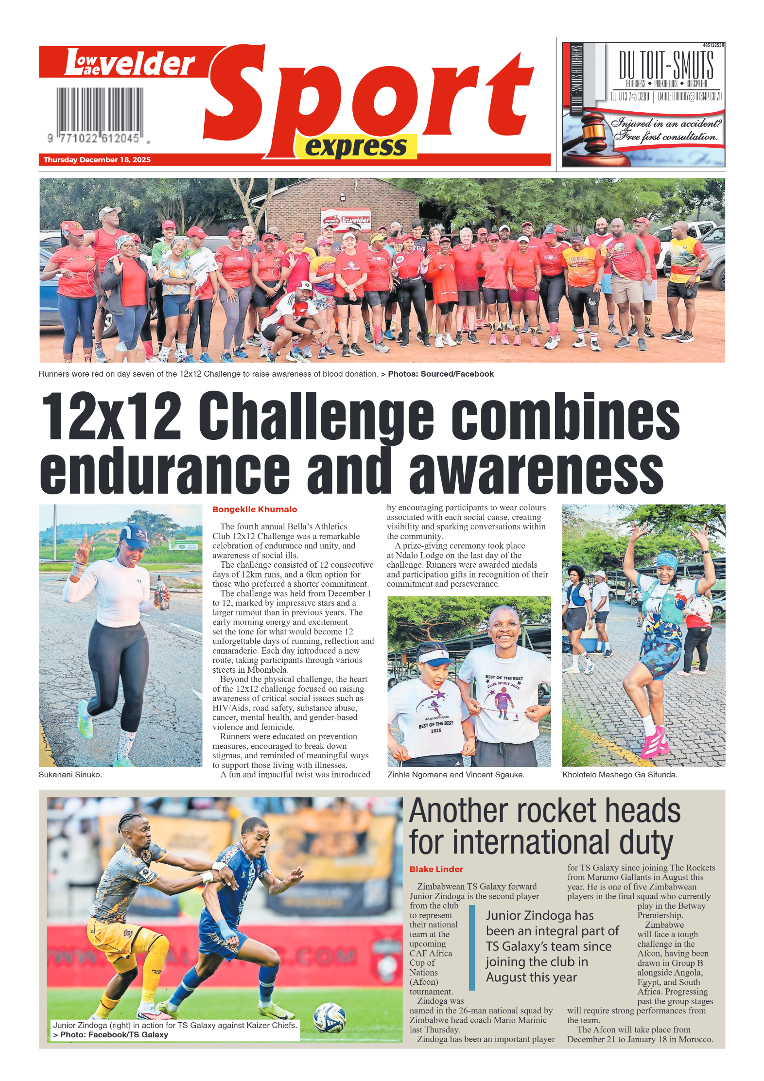 Lowvelder Express 18 December 2025 page 8