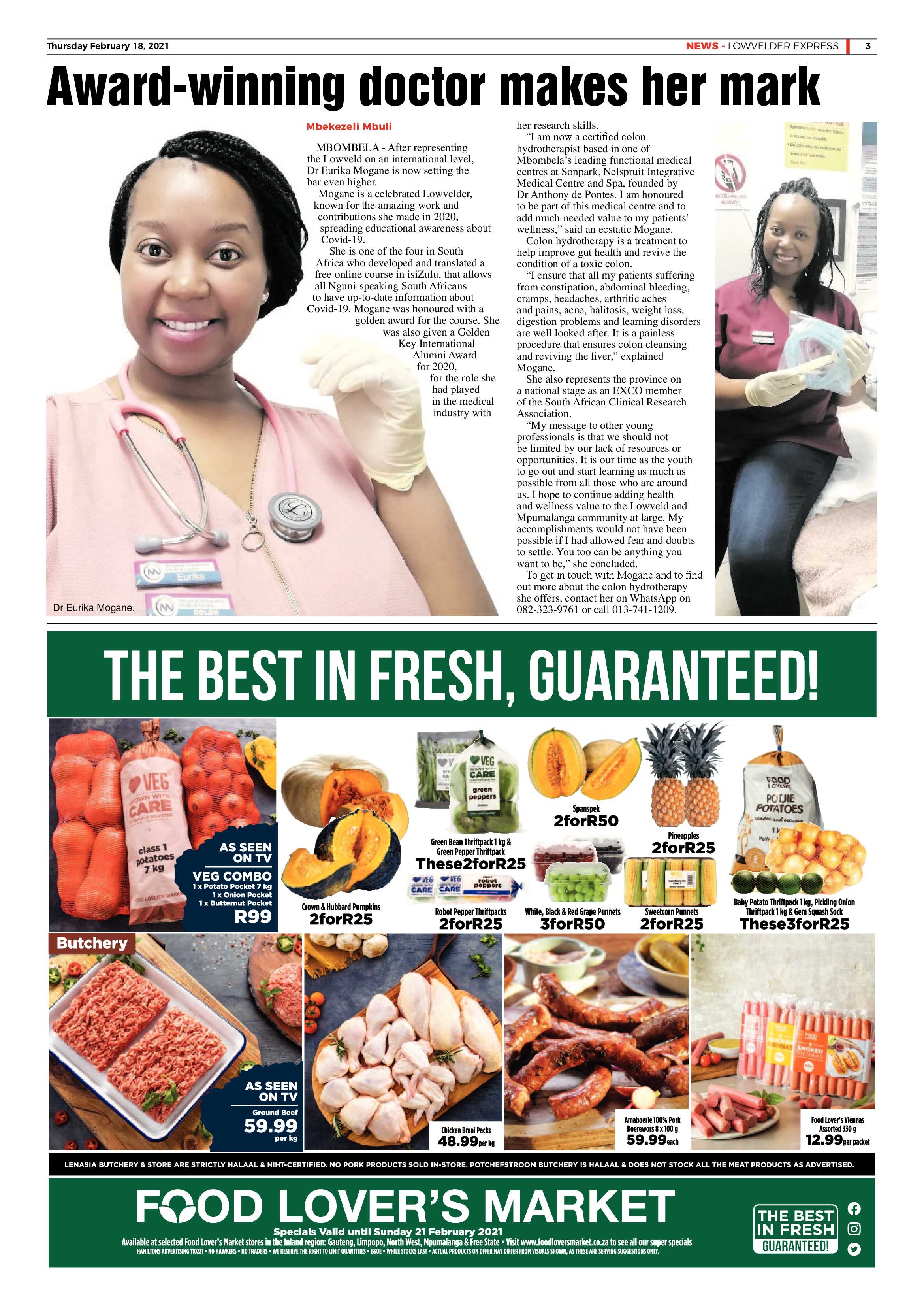 Lowvelder Express 18 February 2021 page 3