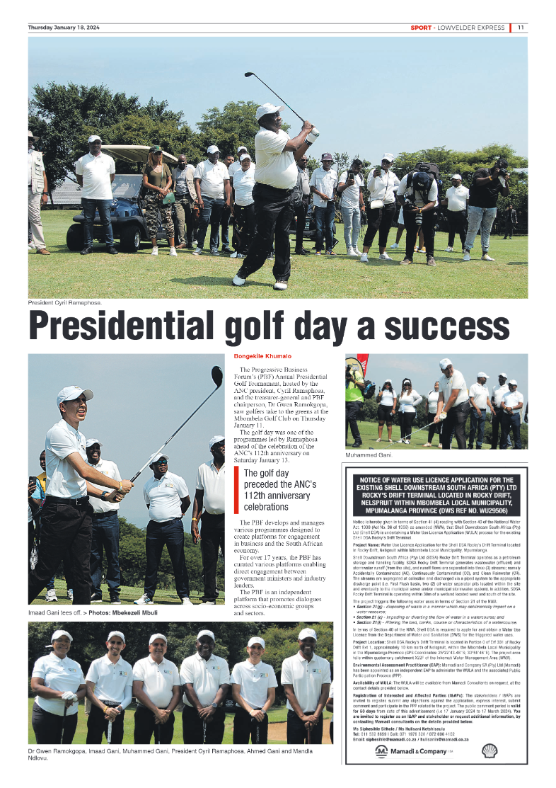 Lowvelder Express 18 January 2024 page 11