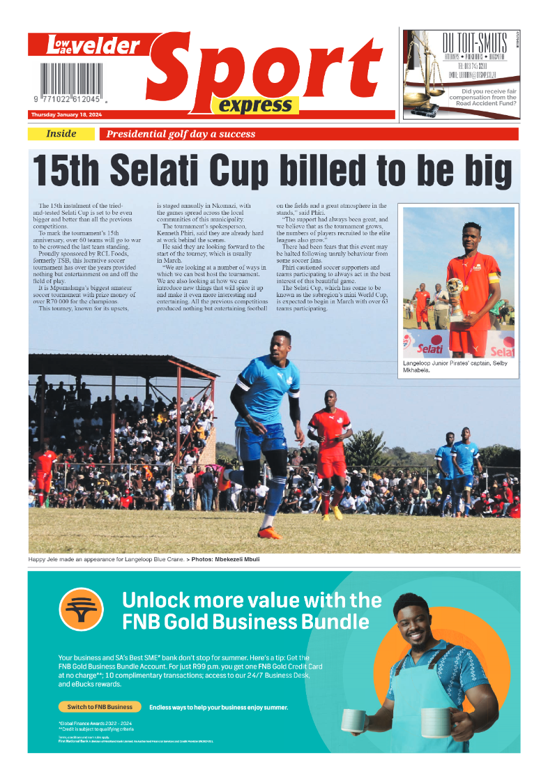 Lowvelder Express 18 January 2024 page 12