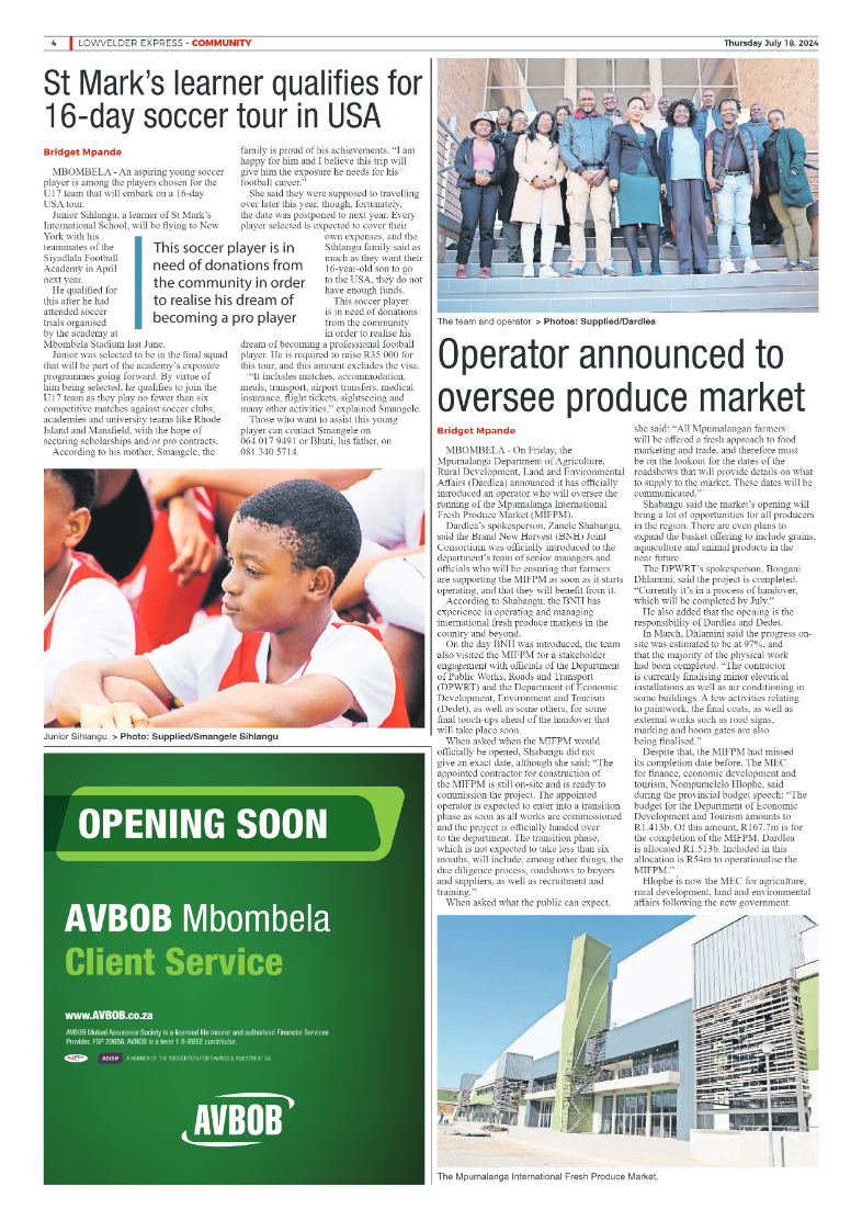Lowvelder Express 18July 2024 page 4