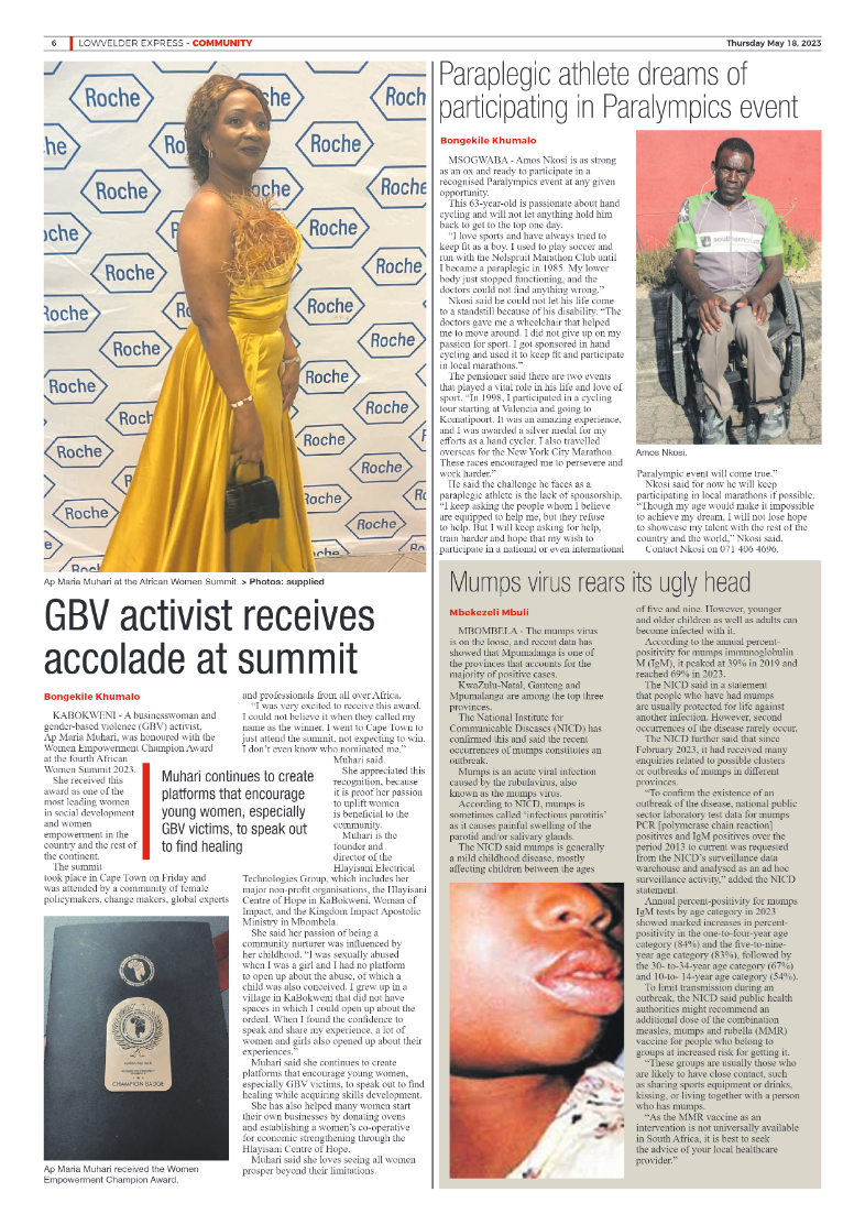 Lowvelder Express 18 May 2023 page 6