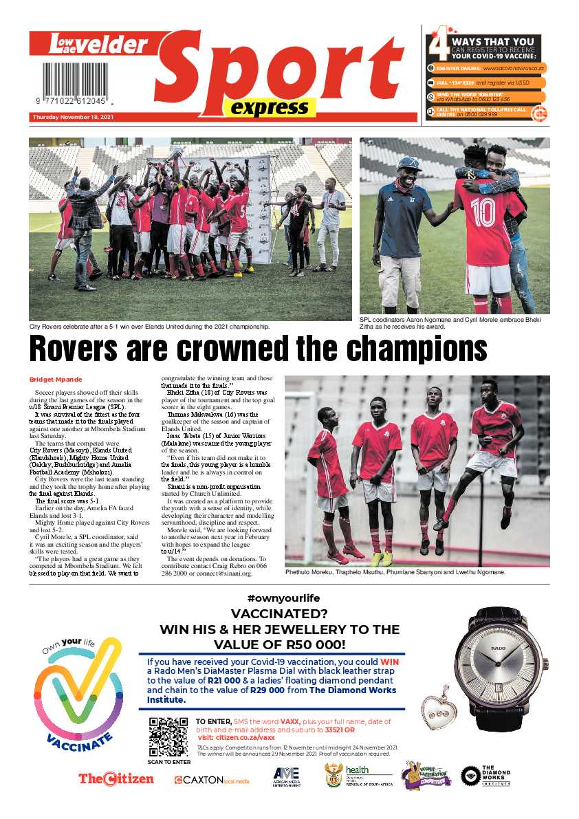 Lowvelder Express 18 November 2021 page 12