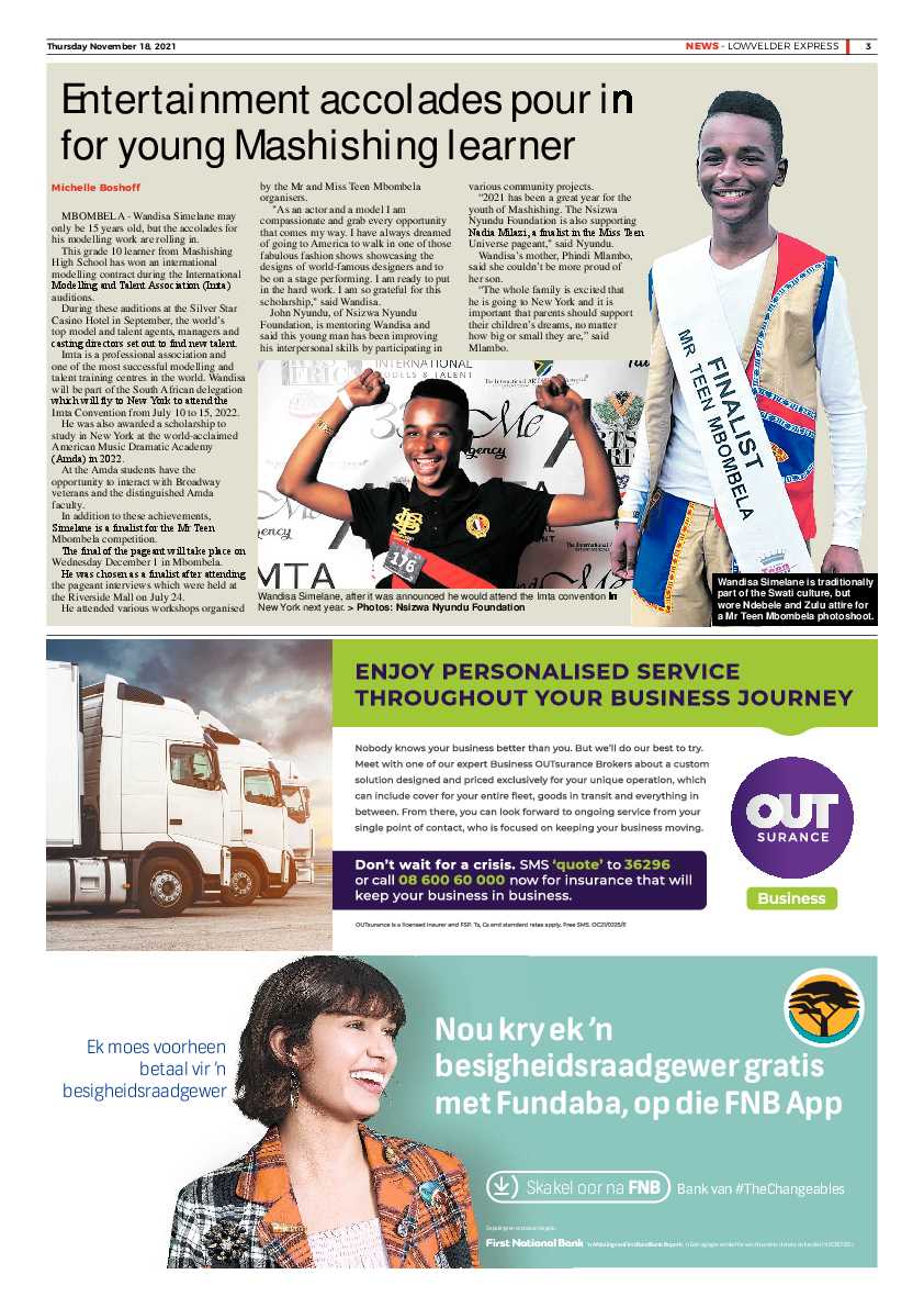 Lowvelder Express 18 November 2021 page 3