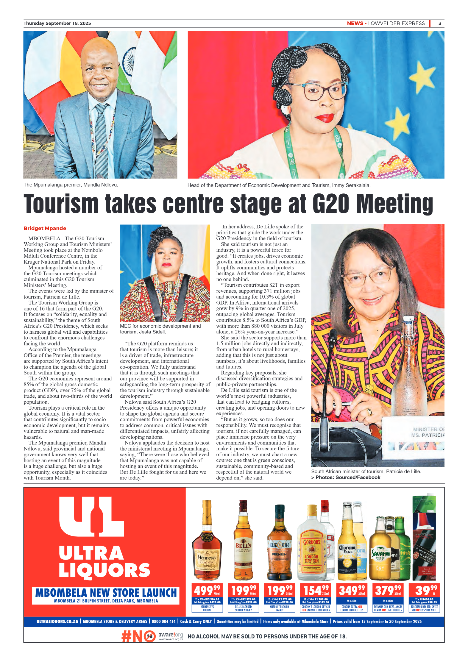 Lowvelder Express 18 September 2025 page 3