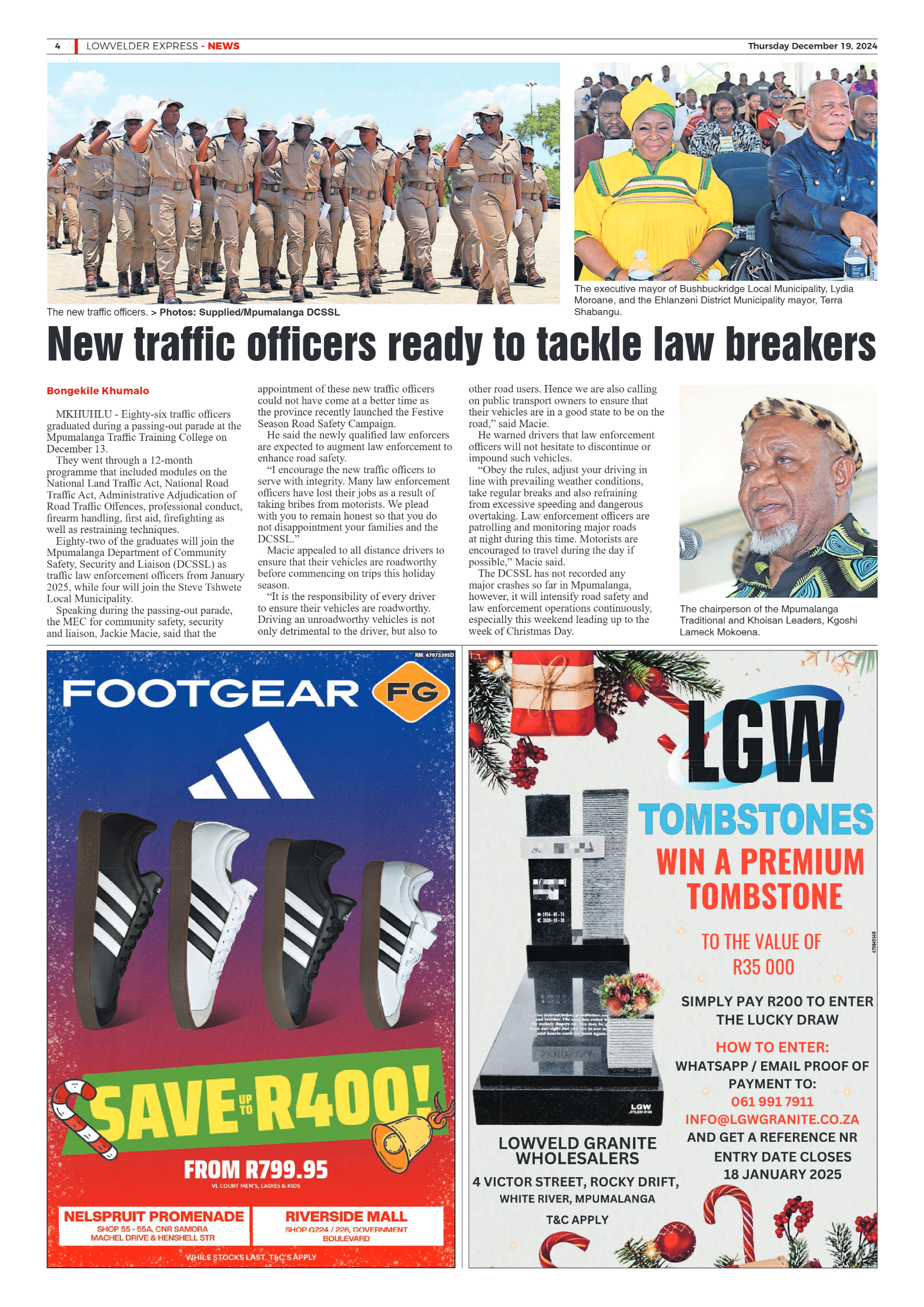 Lowvelder Express 19 December 2024 page 4