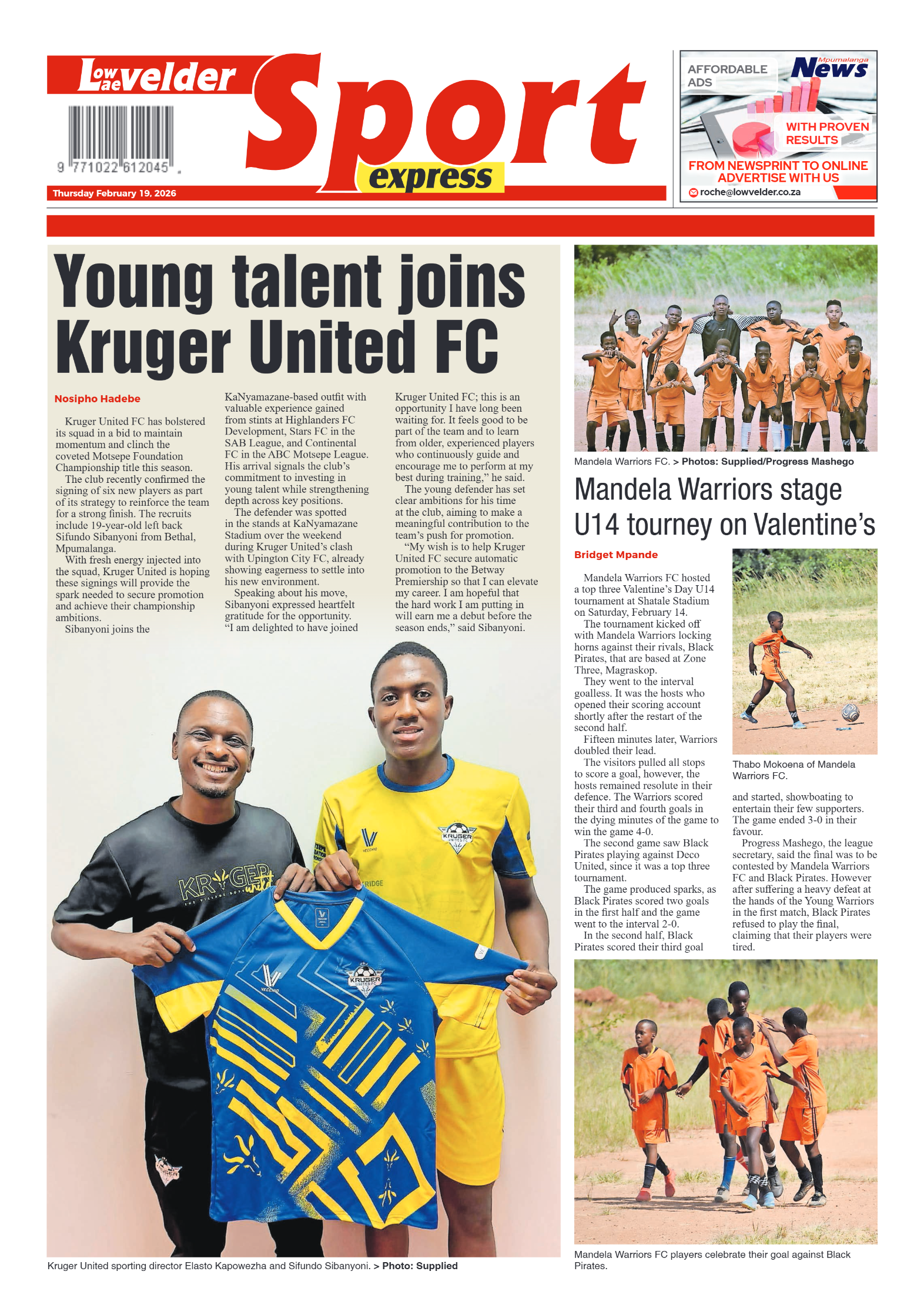 Lowvelder Express 19 February 2026 page 8