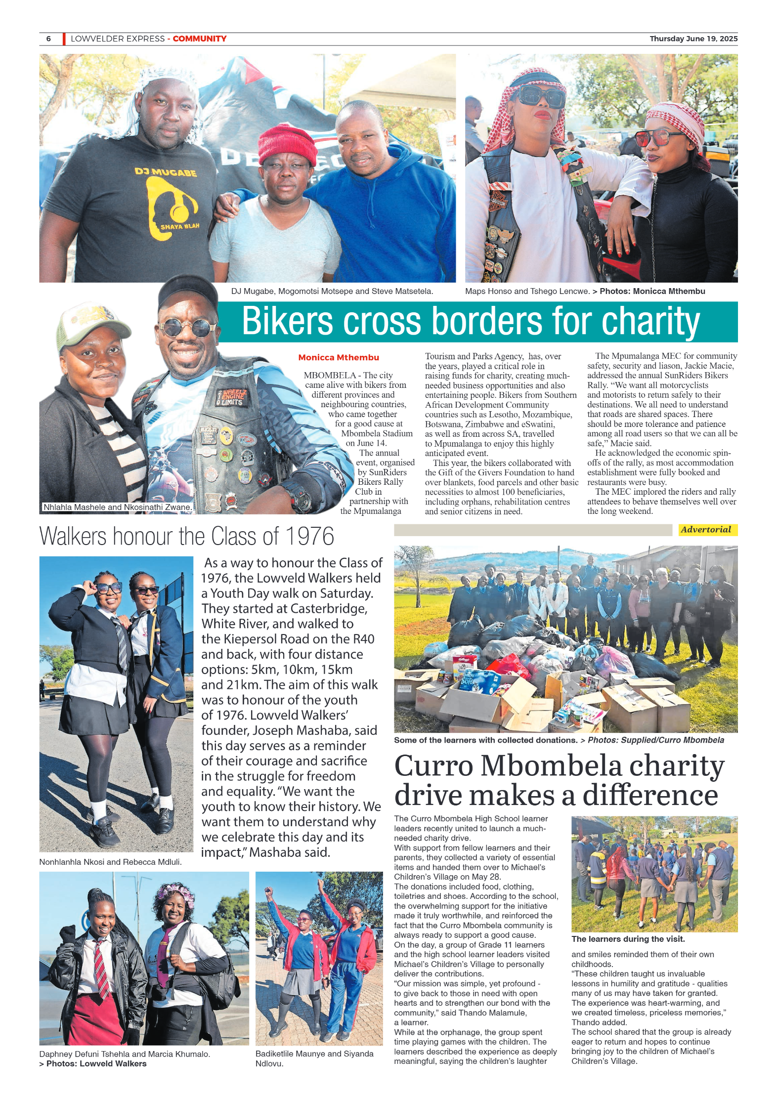 Lowvelder Express 19 June 2025 page 6