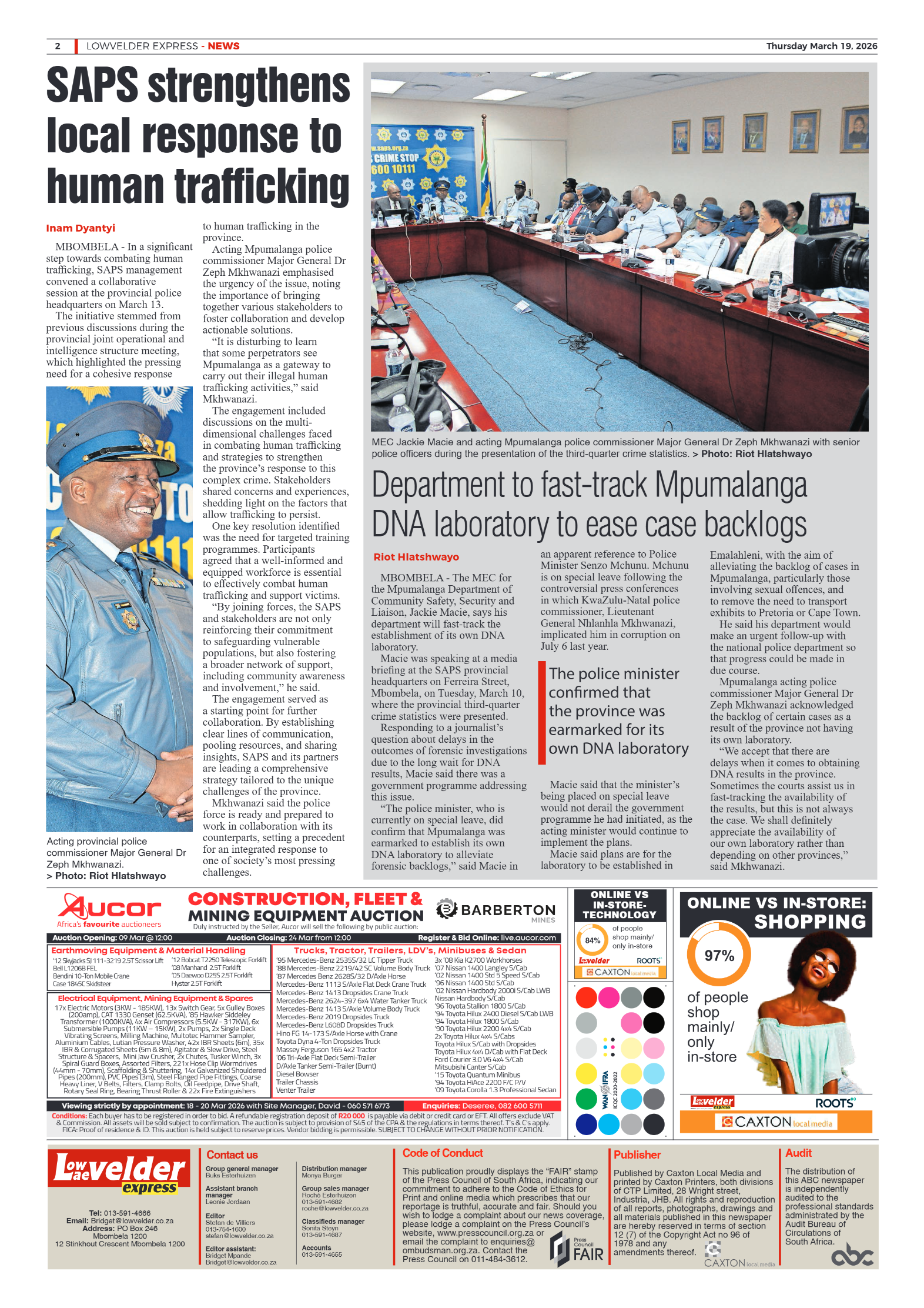 Lowvelder Express 19 March 2026 page 2