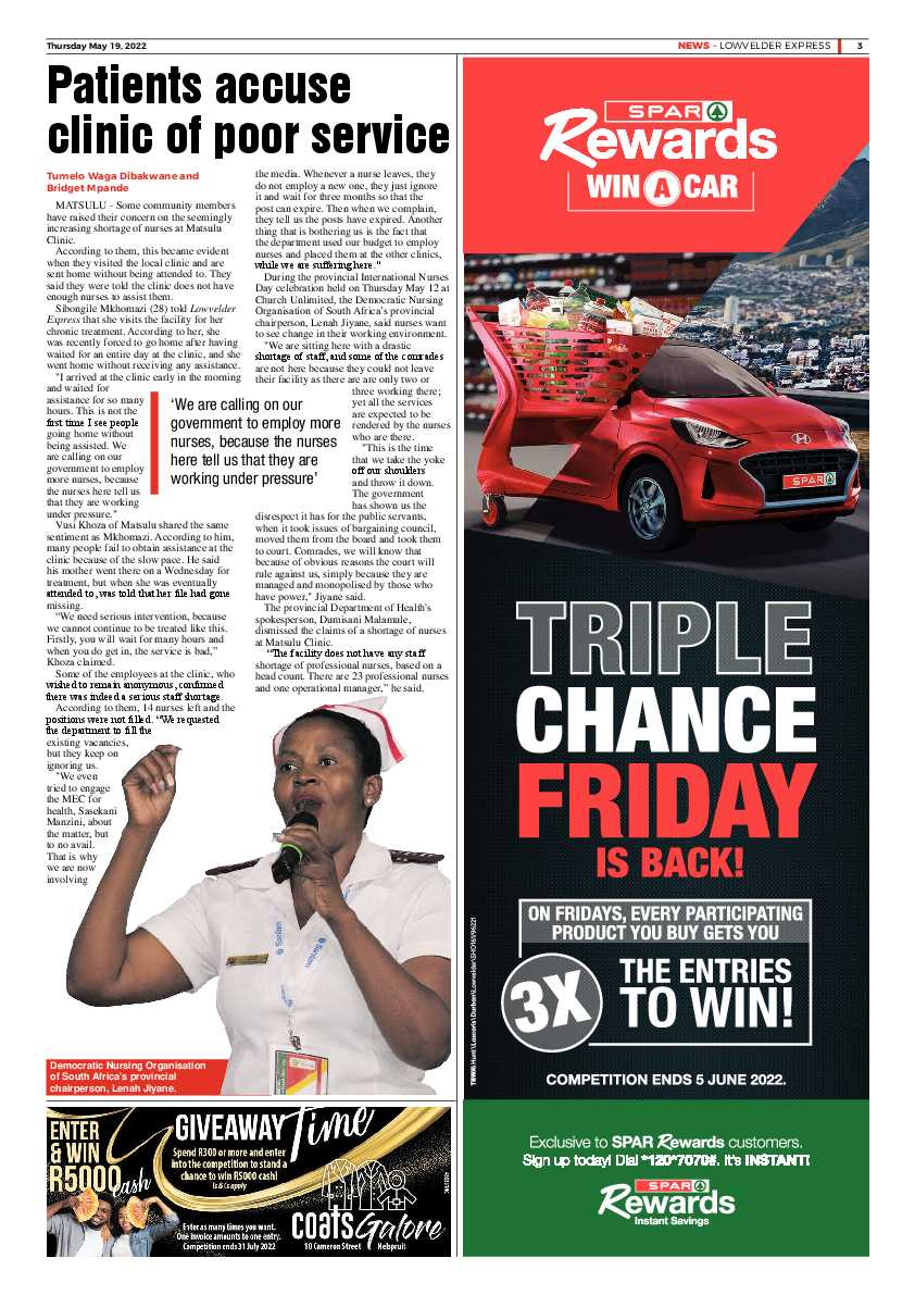 Lowvelder Express 19 May 2022 page 3