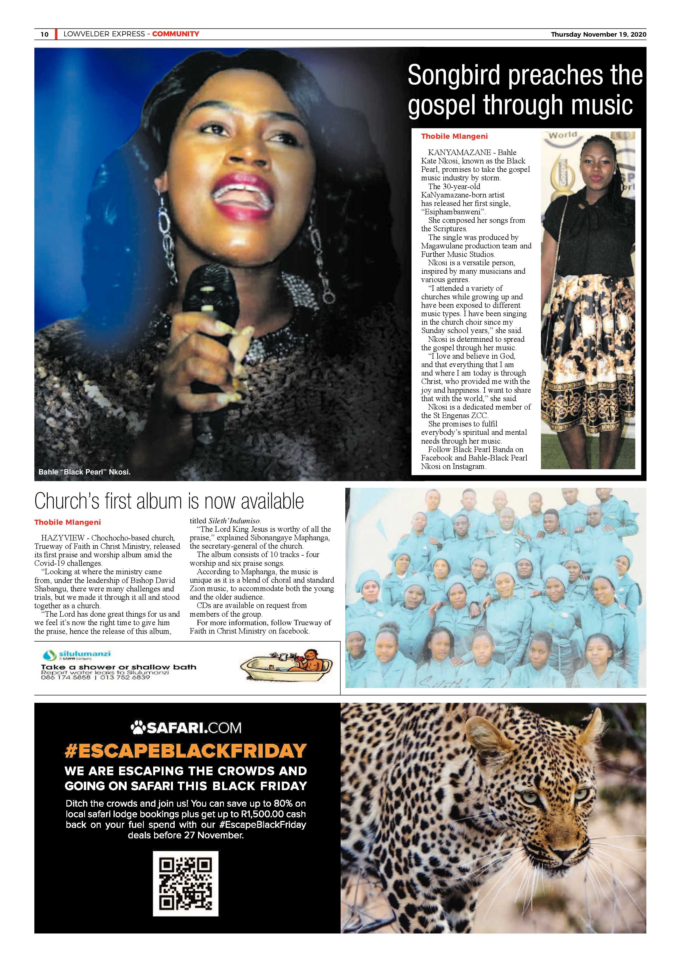 Lowvelder Express 19 November 2020 page 10