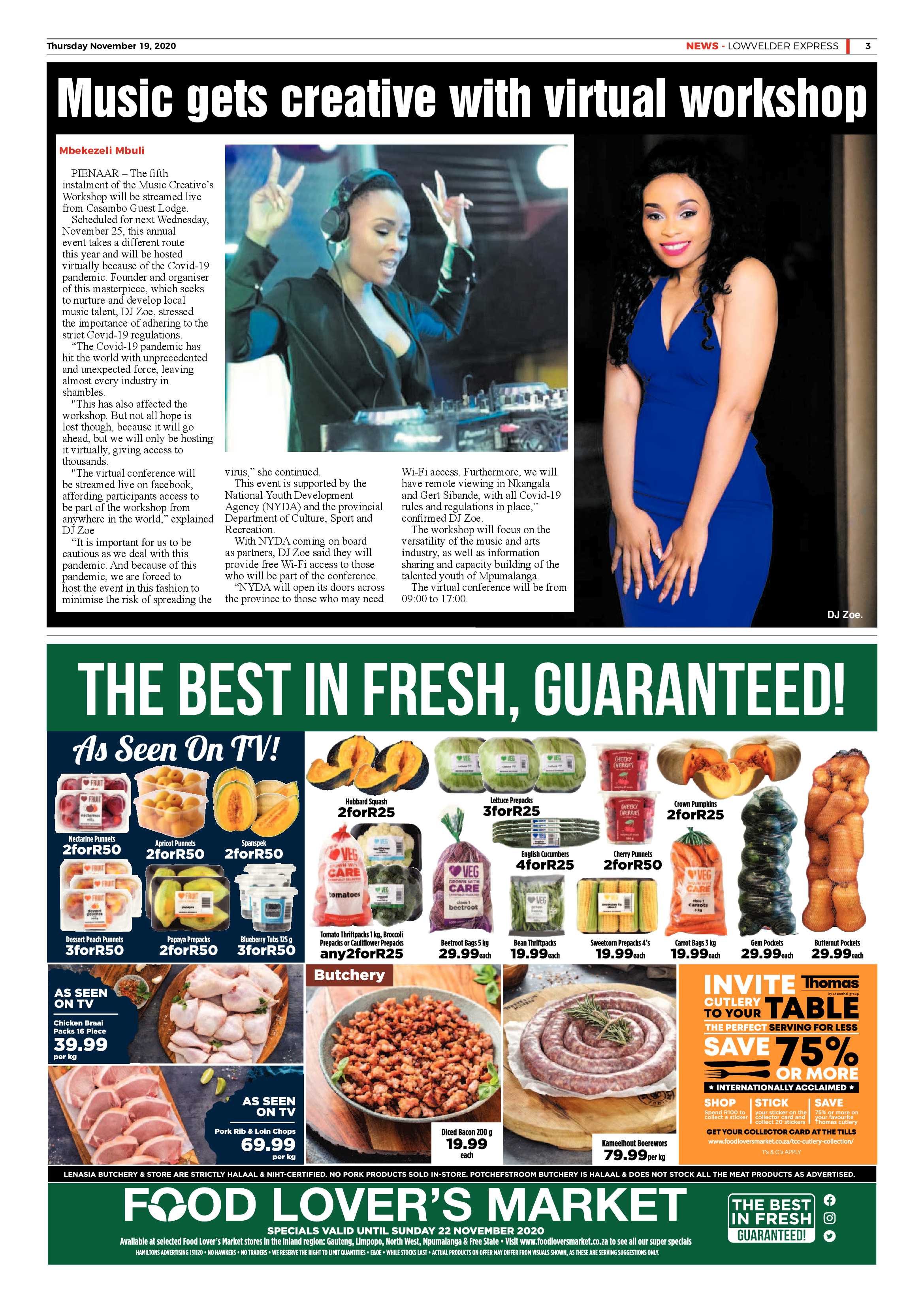Lowvelder Express 19 November 2020 page 3