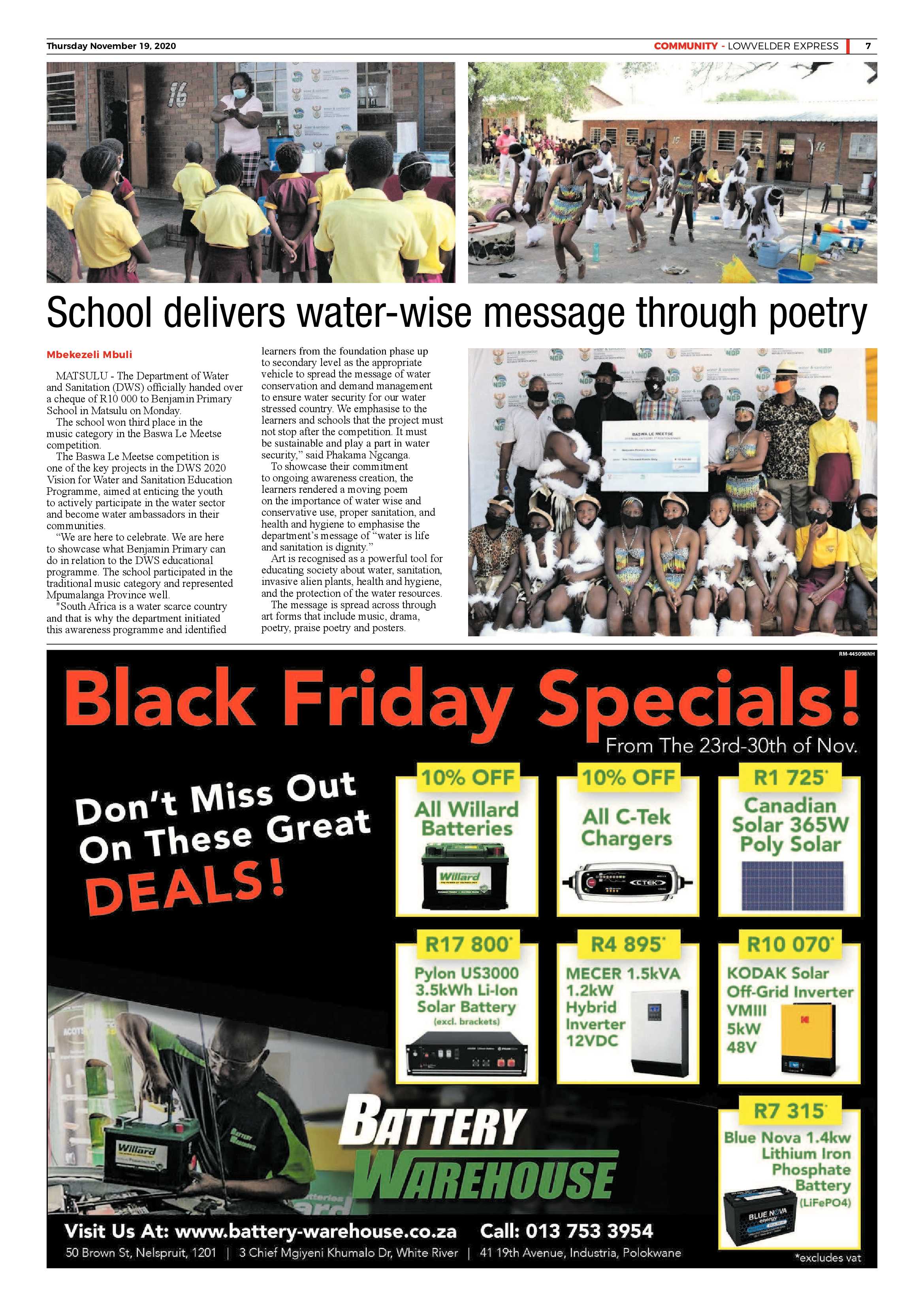 Lowvelder Express 19 November 2020 page 7