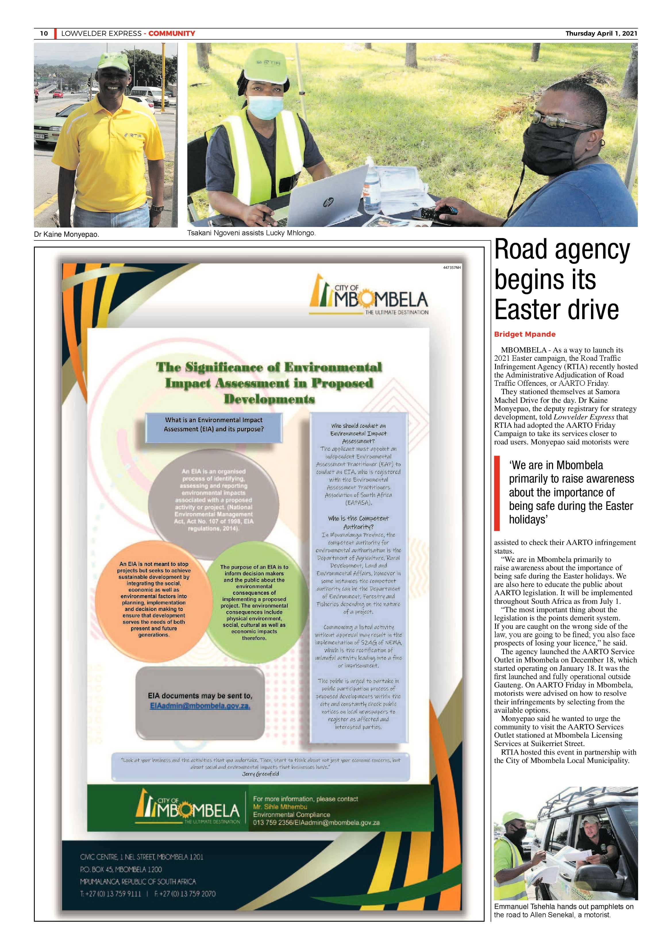 Lowvelder Express 1 April 2021 page 10