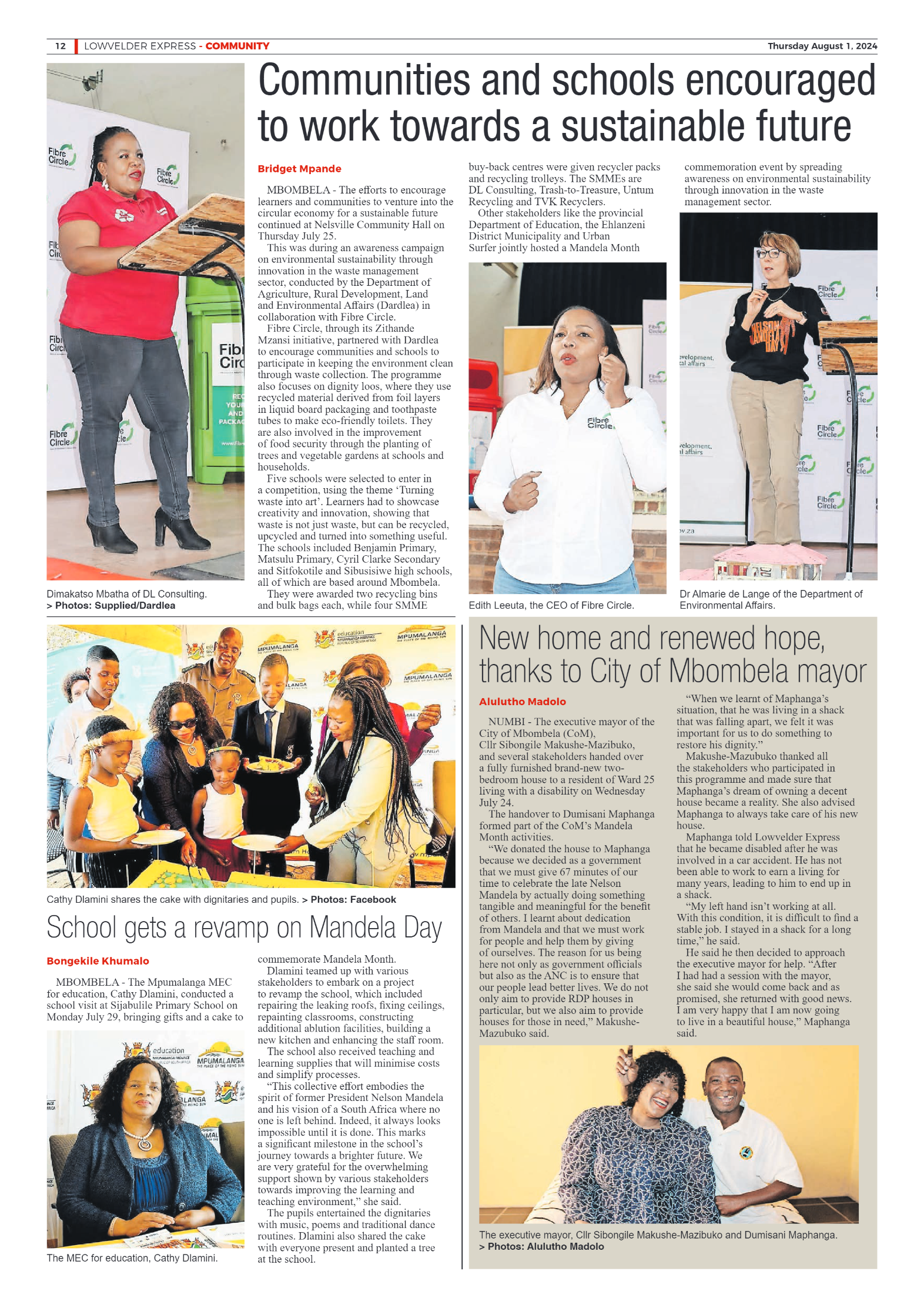 Lowvelder Express 1 August 2024 page 12