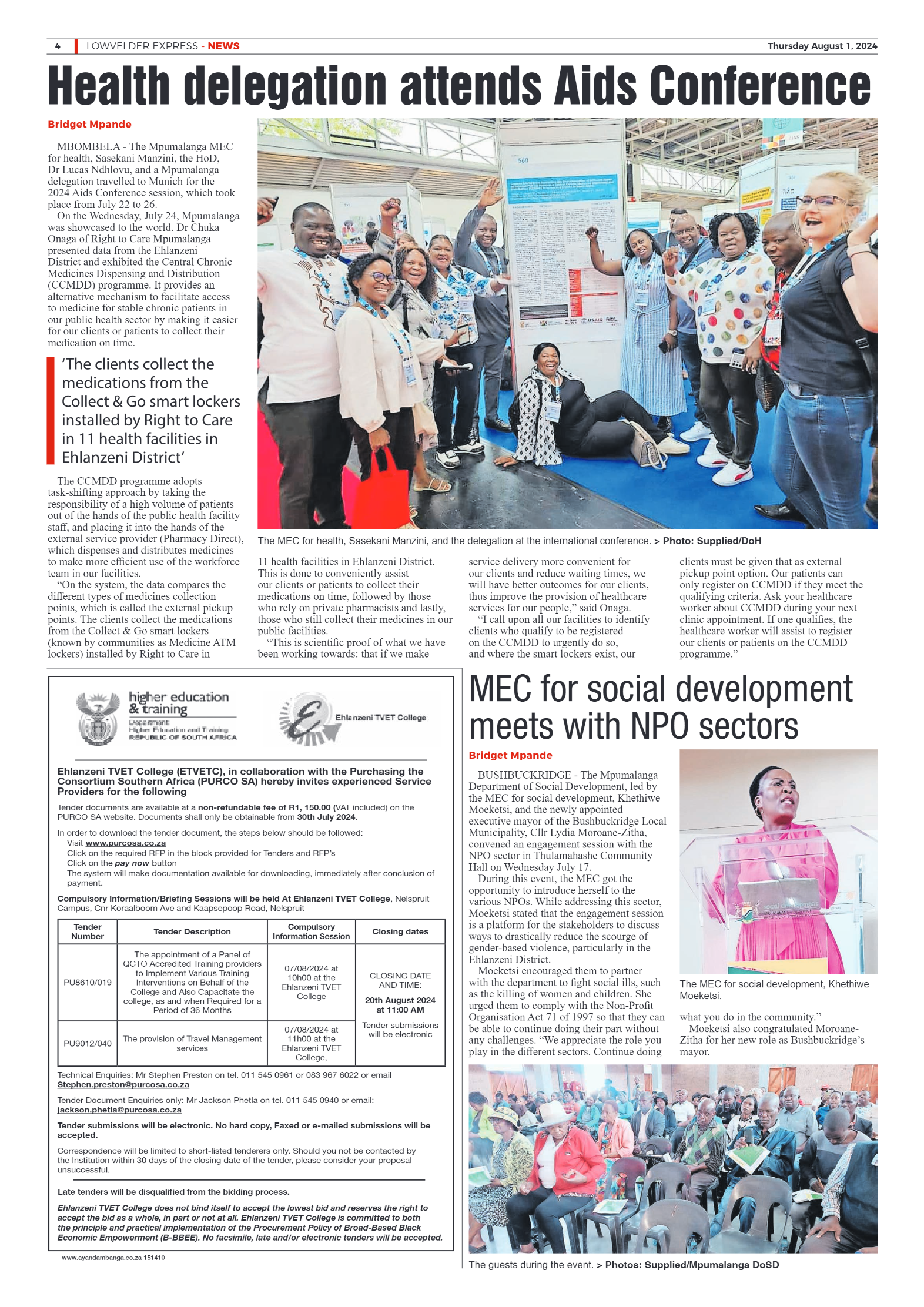 Lowvelder Express 1 August 2024 page 4