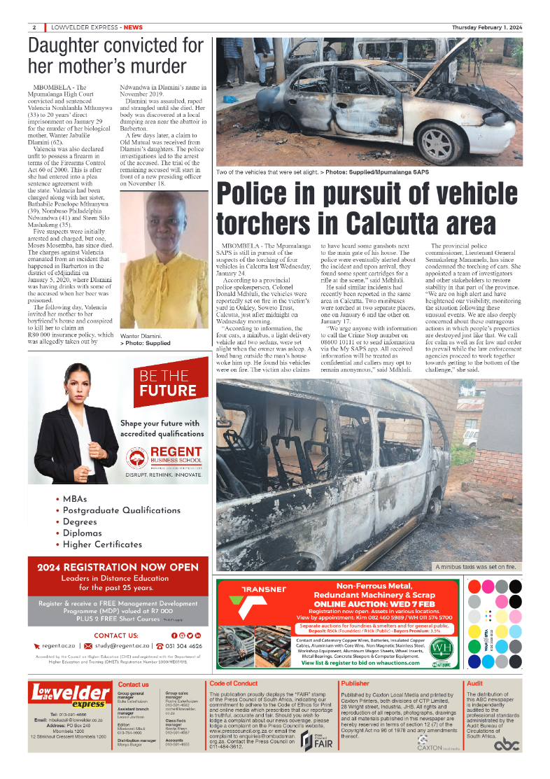 Lowvelder Express 1 February 2024 page 2