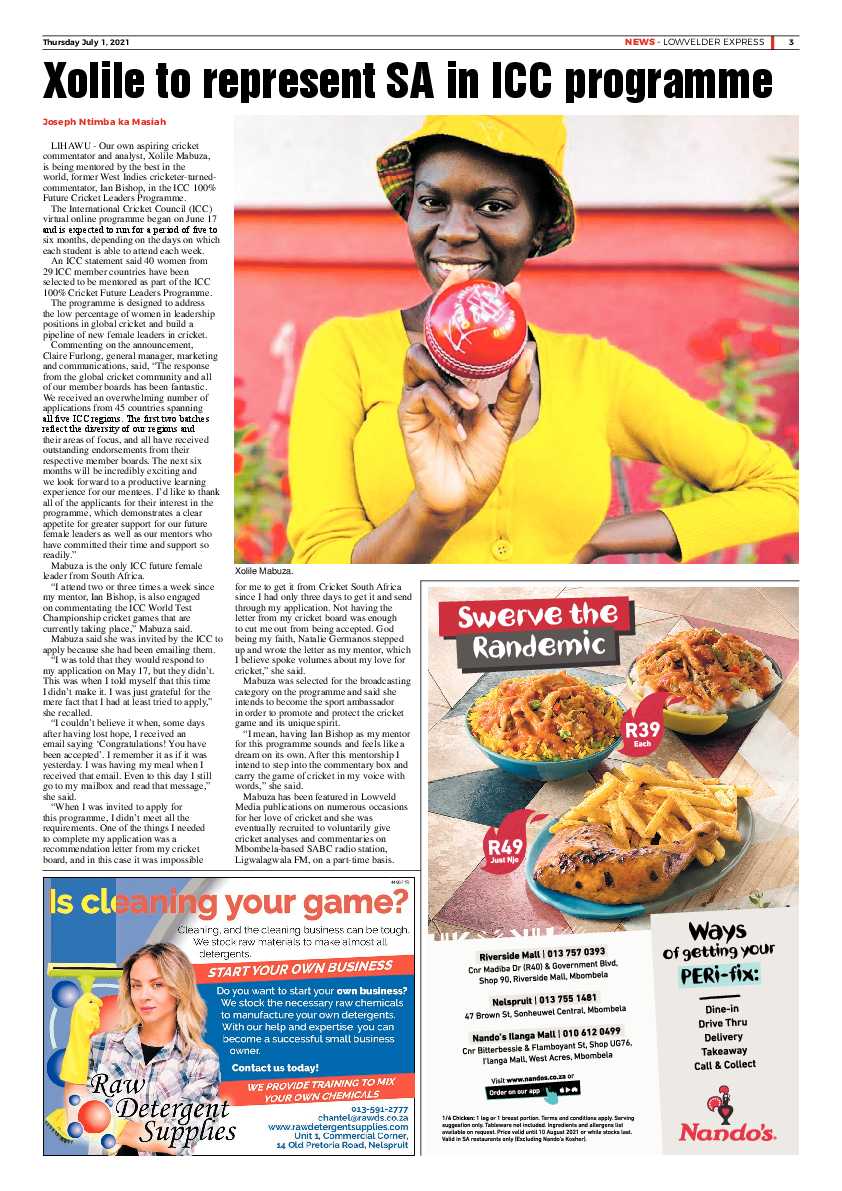 Lowvelder Express 1 July 2021 page 3