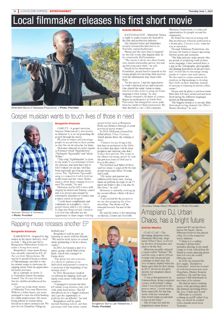 Lowvelder Express 1 June 2023 page 10