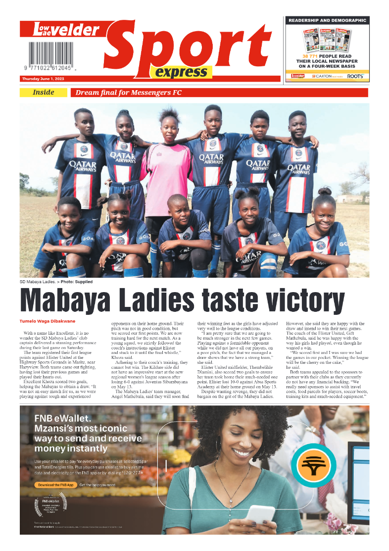 Lowvelder Express 1 June 2023 page 12