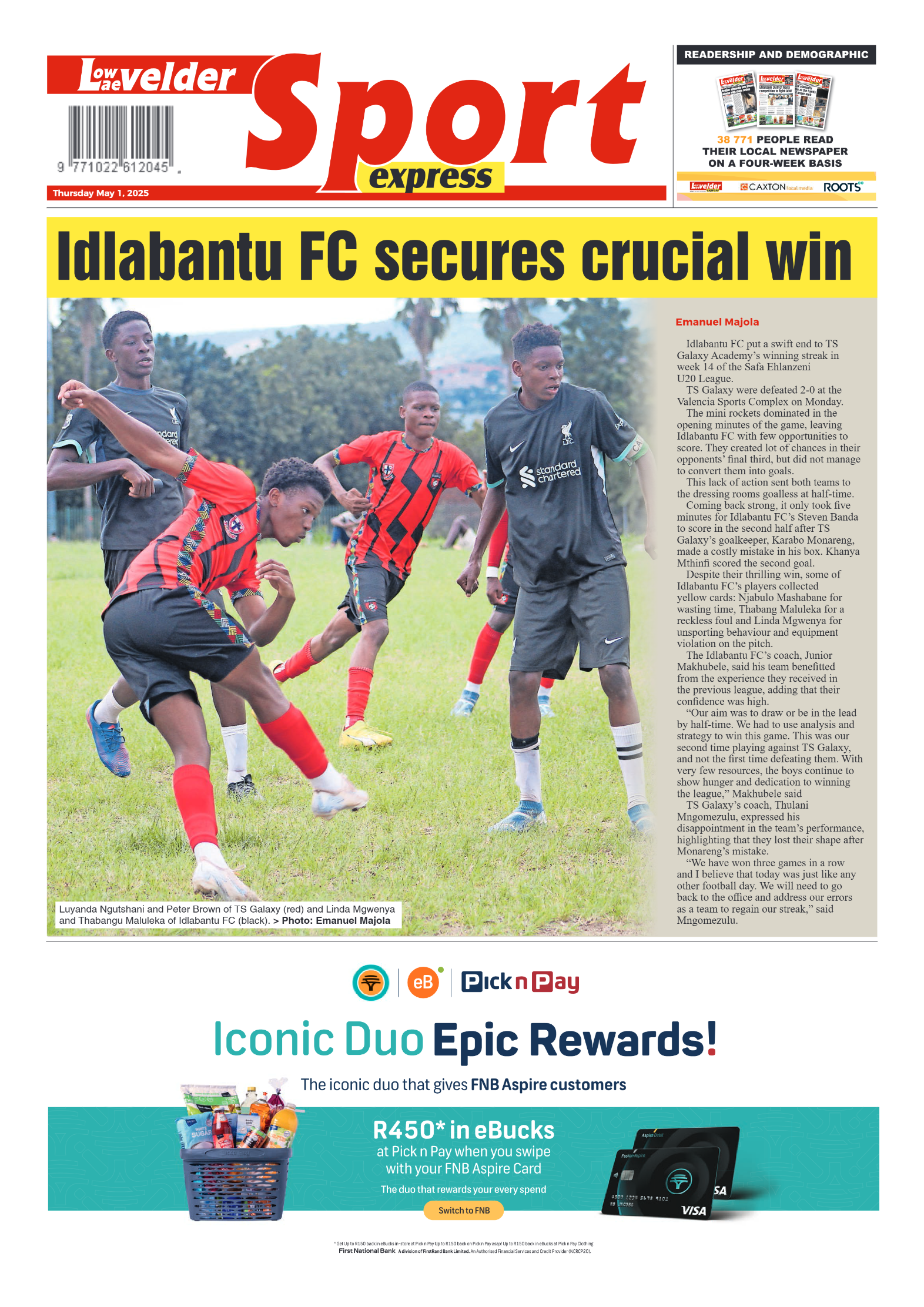 Lowvelder express 1 May 2025 page 12