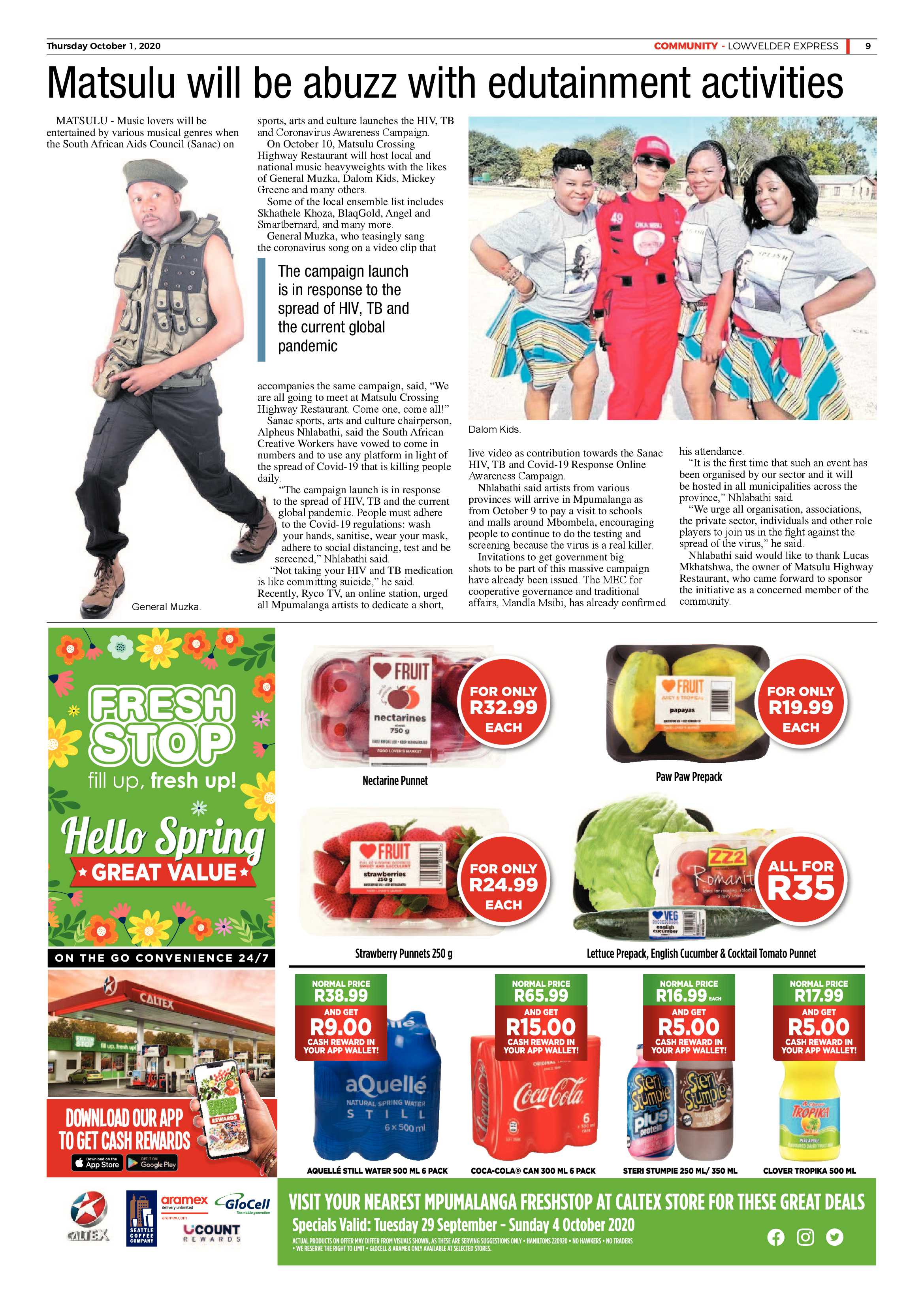Lowvelder Express 1 October 2020 page 9