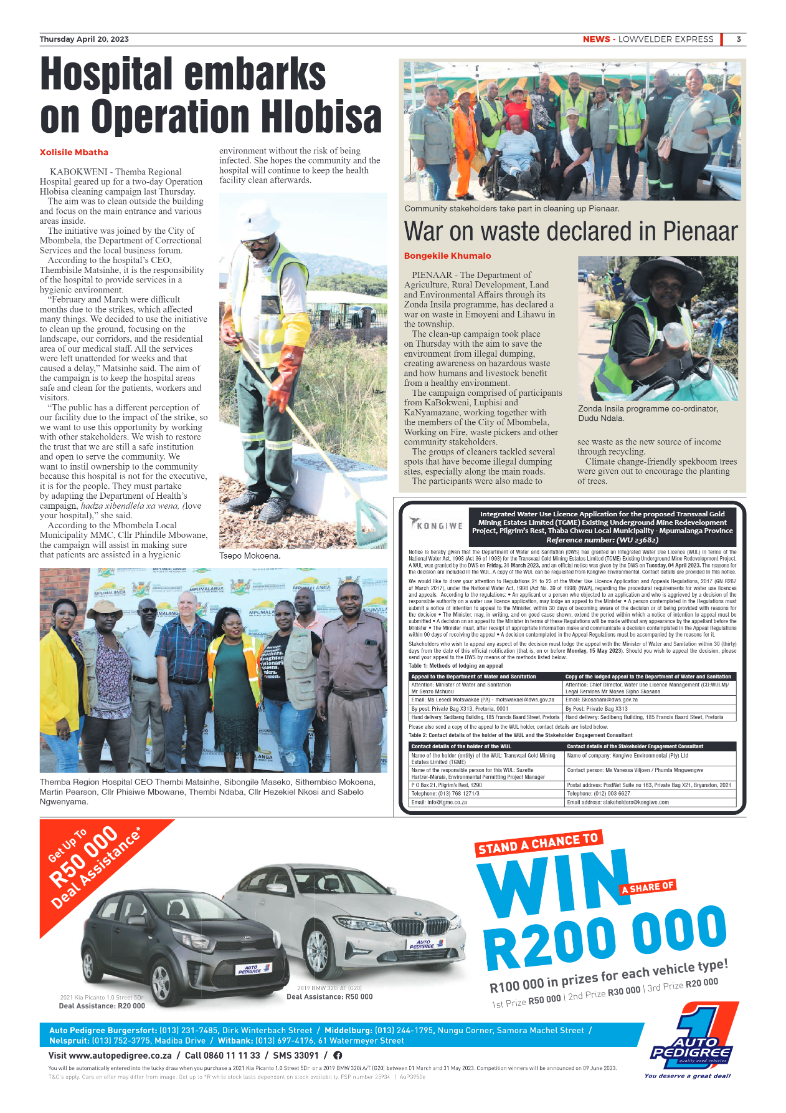 Lowvelder Express 20 April 2023 page 3