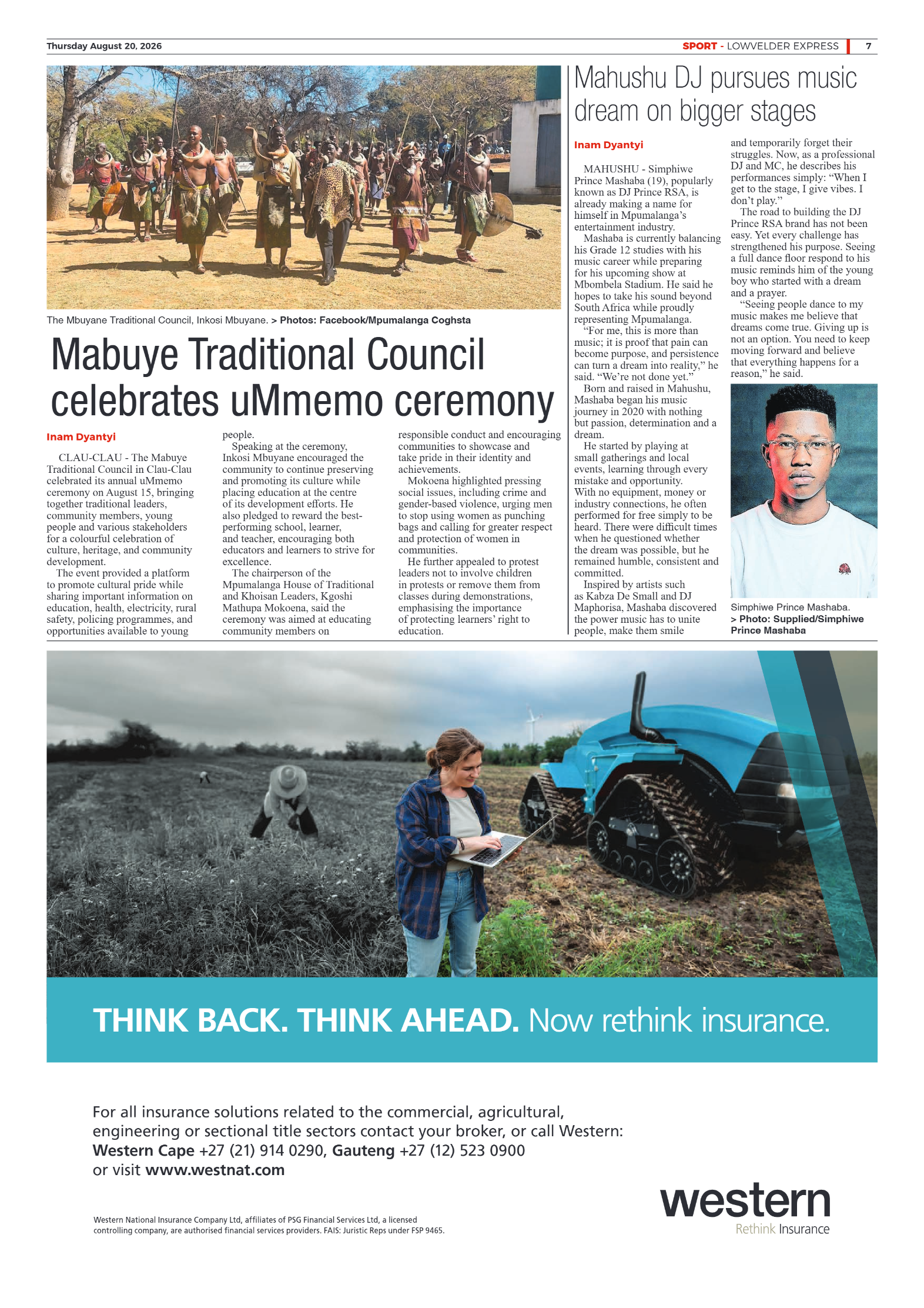 Lowvelder Express 20 August 2026 page 7