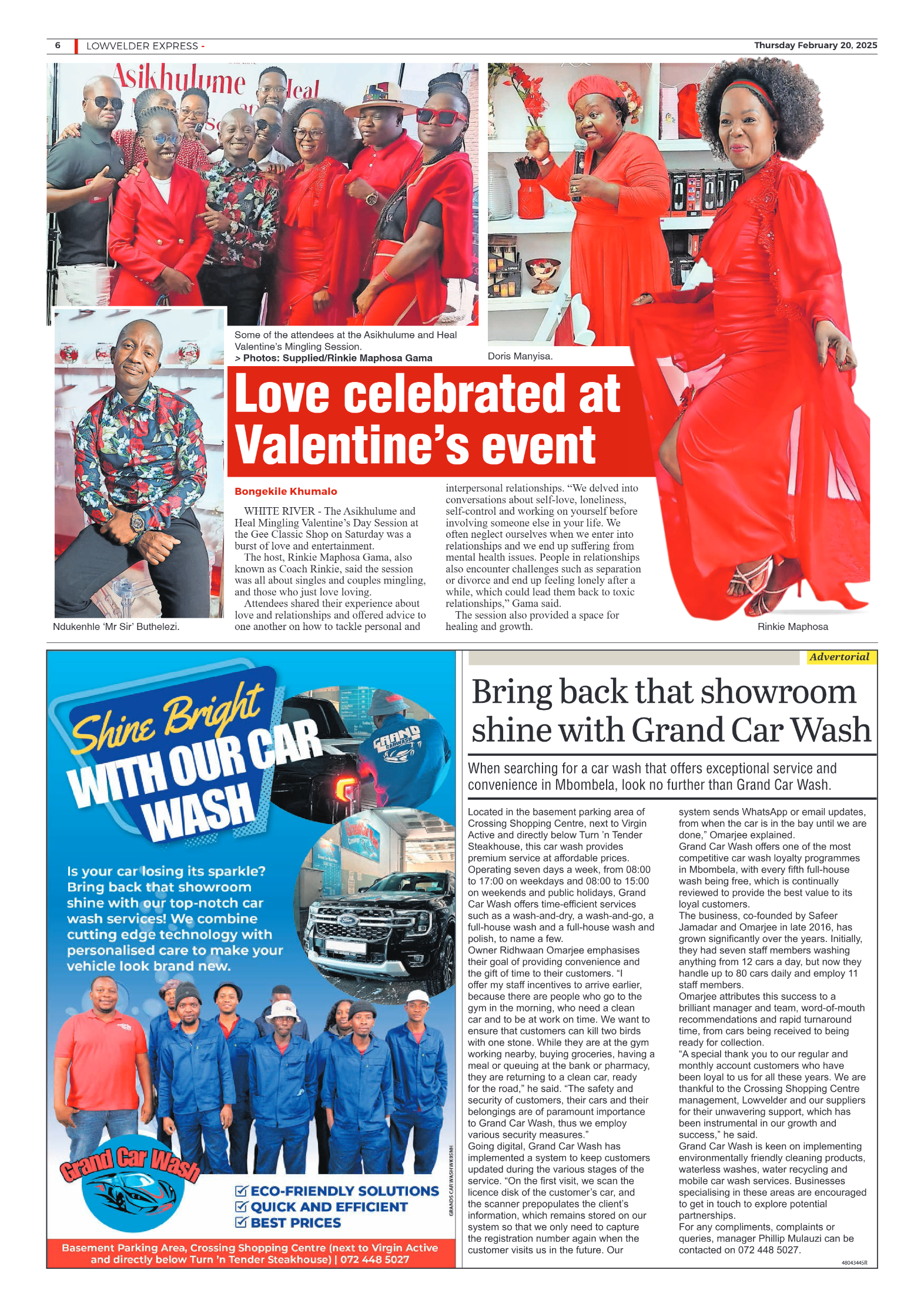 Lowvelder Express 20 February 2025 page 6