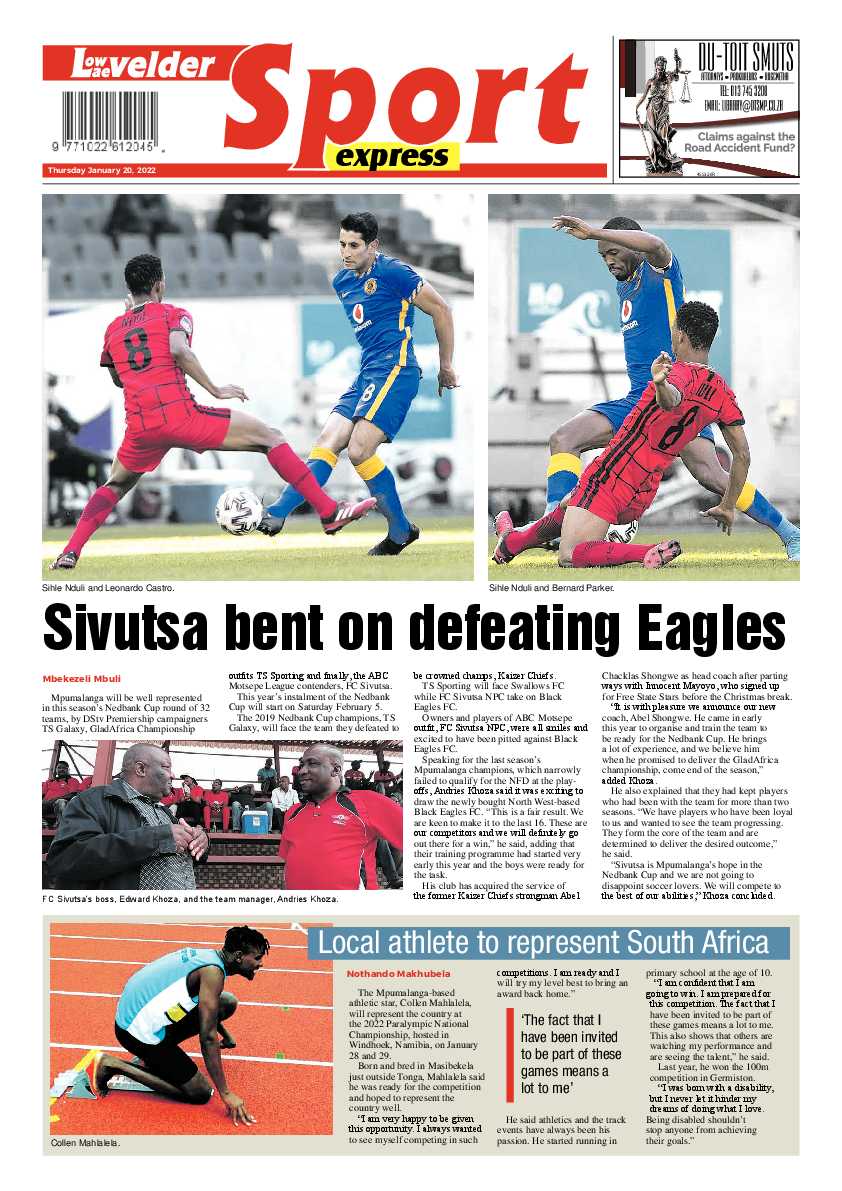 Lowvelder Express 20 January 2022 page 12