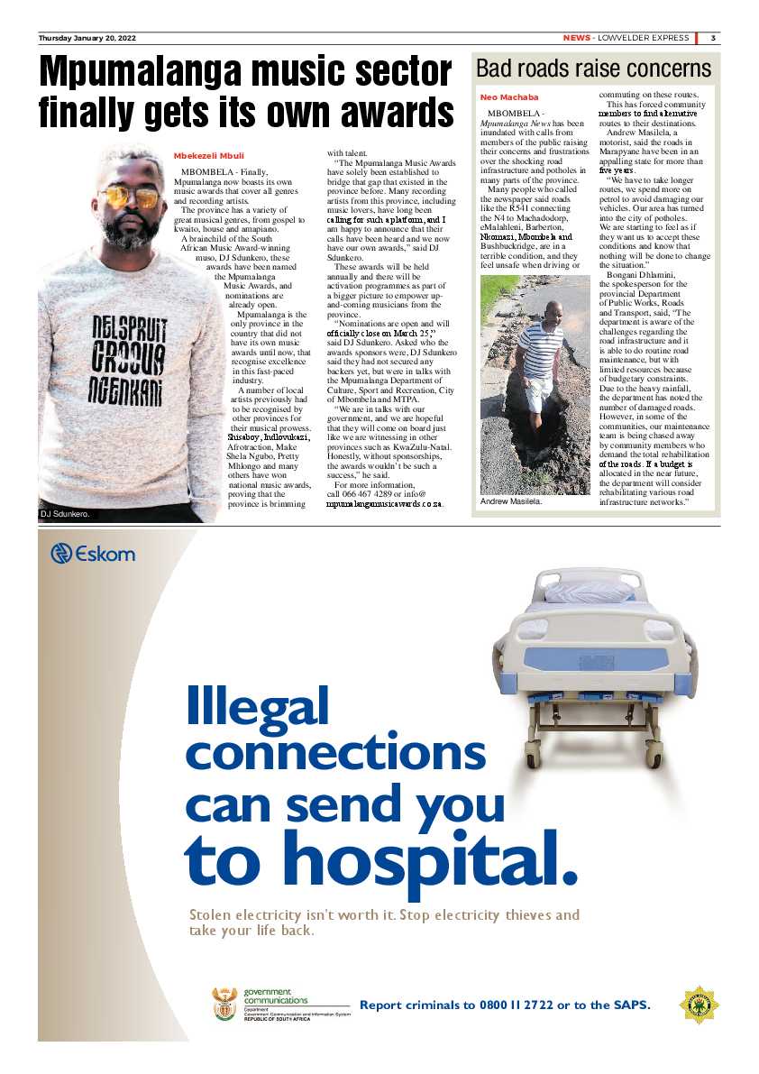 Lowvelder Express 20 January 2022 page 3