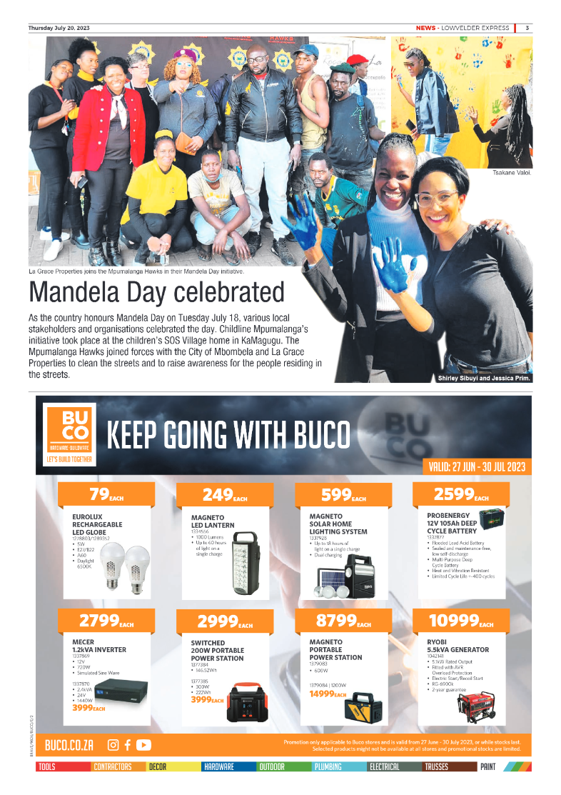 Lowvelder Express 20 July 2023 page 3